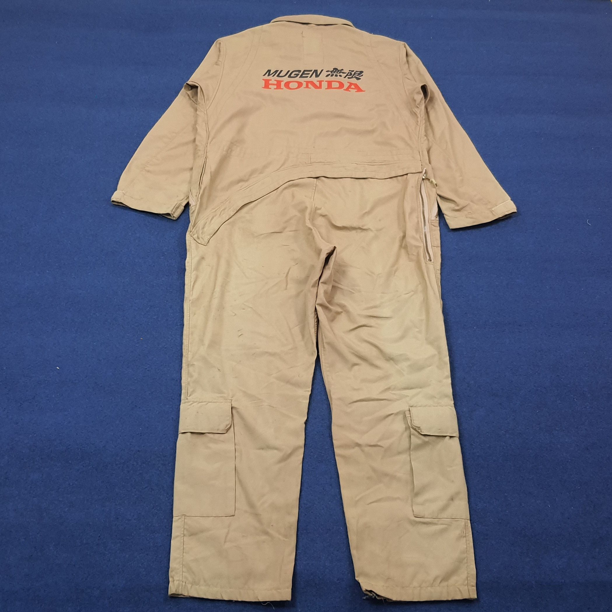 Vintage Vintage Mugen Honda Japan Motor Sports Coverall C236N6 Size US L / EU 52-54 / 3 - 1 Thumbnail
