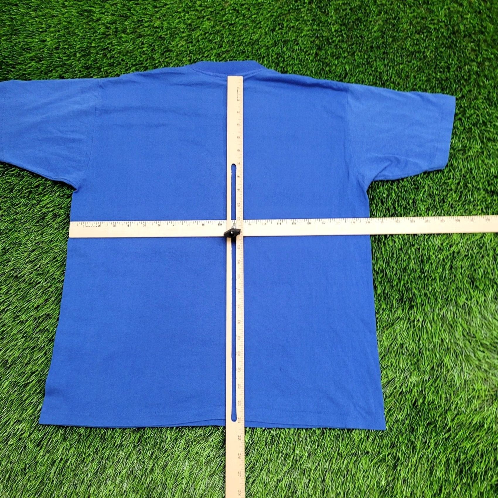 Vintage VINTAGE Detroit Argyle Shirt Womens Large 20x24 USA Shirt Graphic Tee 80s Crew Neck Short Sleeve Men/Women Size L / US 10 / IT 46 - 4 Thumbnail