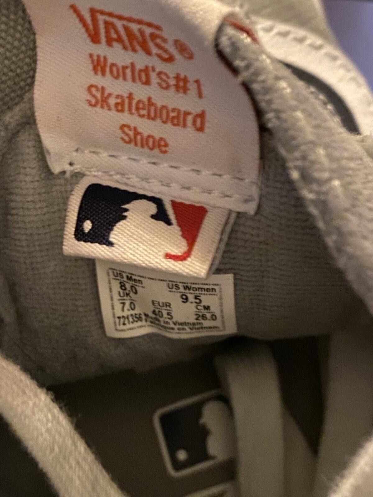 Vans Vans Sk8-Hi x MLB New York Yankees Sneakers Womens 9.5 Size US 9.5 / IT 39.5 - 6 Thumbnail