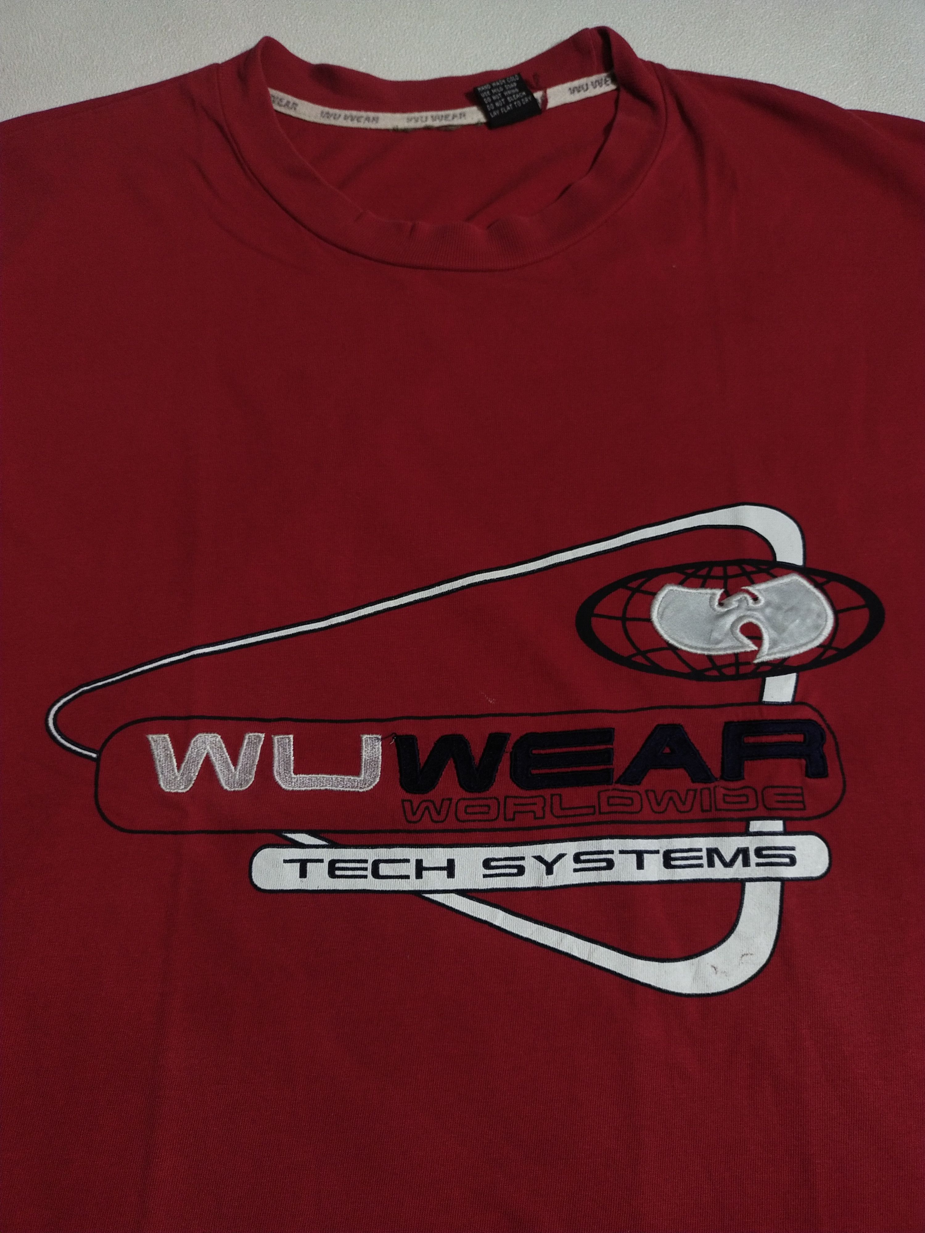 Wu-Tang Clan Vintage T-shirt Wu wear World Wide Tech System Size US XL / EU 56 / 4 - 3 Thumbnail