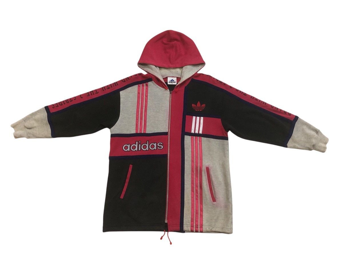 Adidas × Vintage Vintage Adidas Zipper Hodie Size US M / EU 48-50 / 2 - 1 Thumbnail