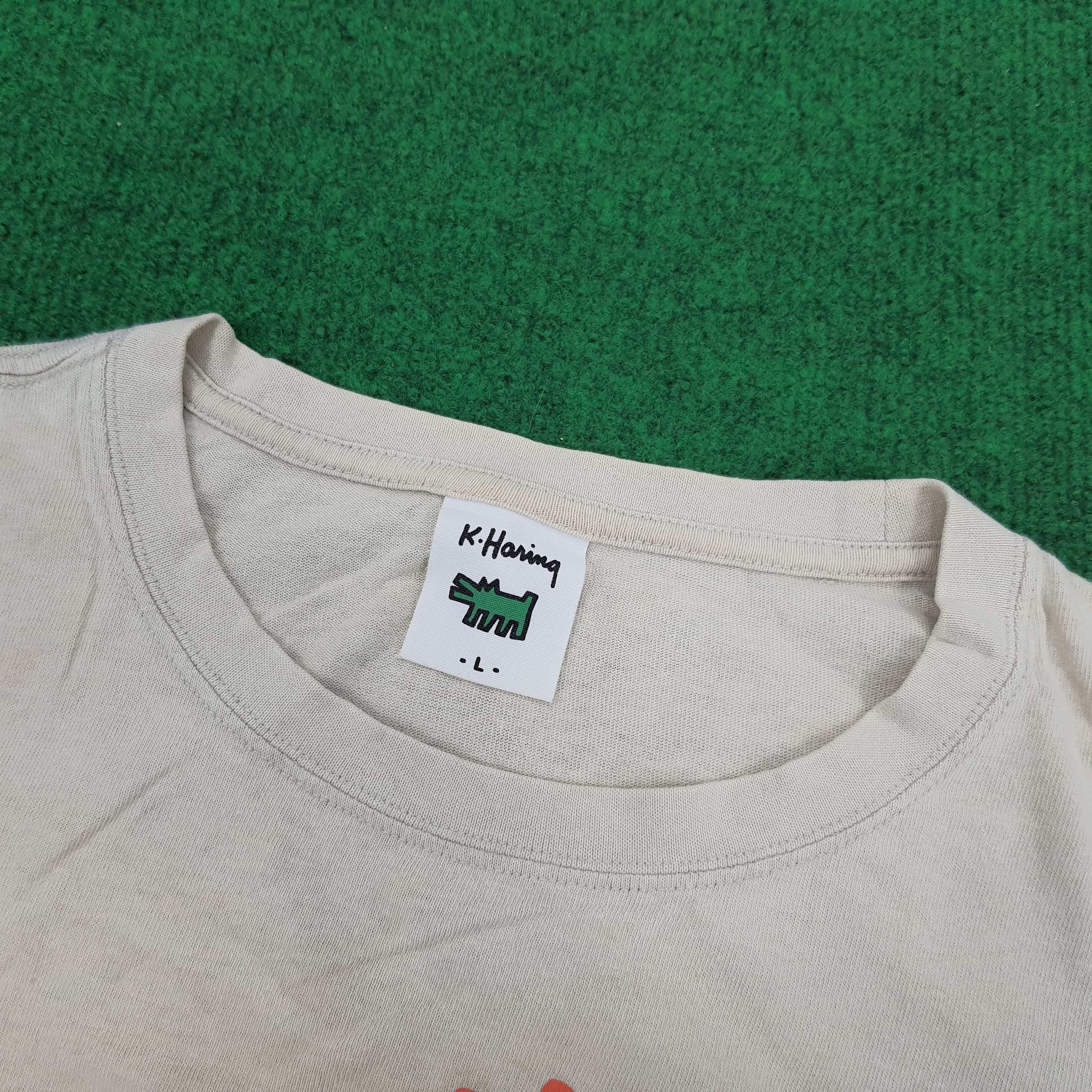 Japanese Brand × Keith Haring Vintage Keith Haring Art Streetwear T-shirt Size US XL / EU 56 / 4 - 5 Thumbnail