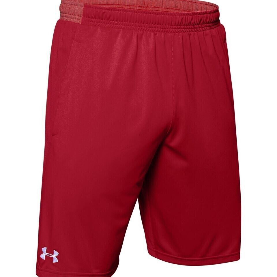 Under Armour Under Armour 1351350 UA Locker Pocketed Shorts Red ( 4XL ) Size US 44 / EU 60 - 3 Thumbnail