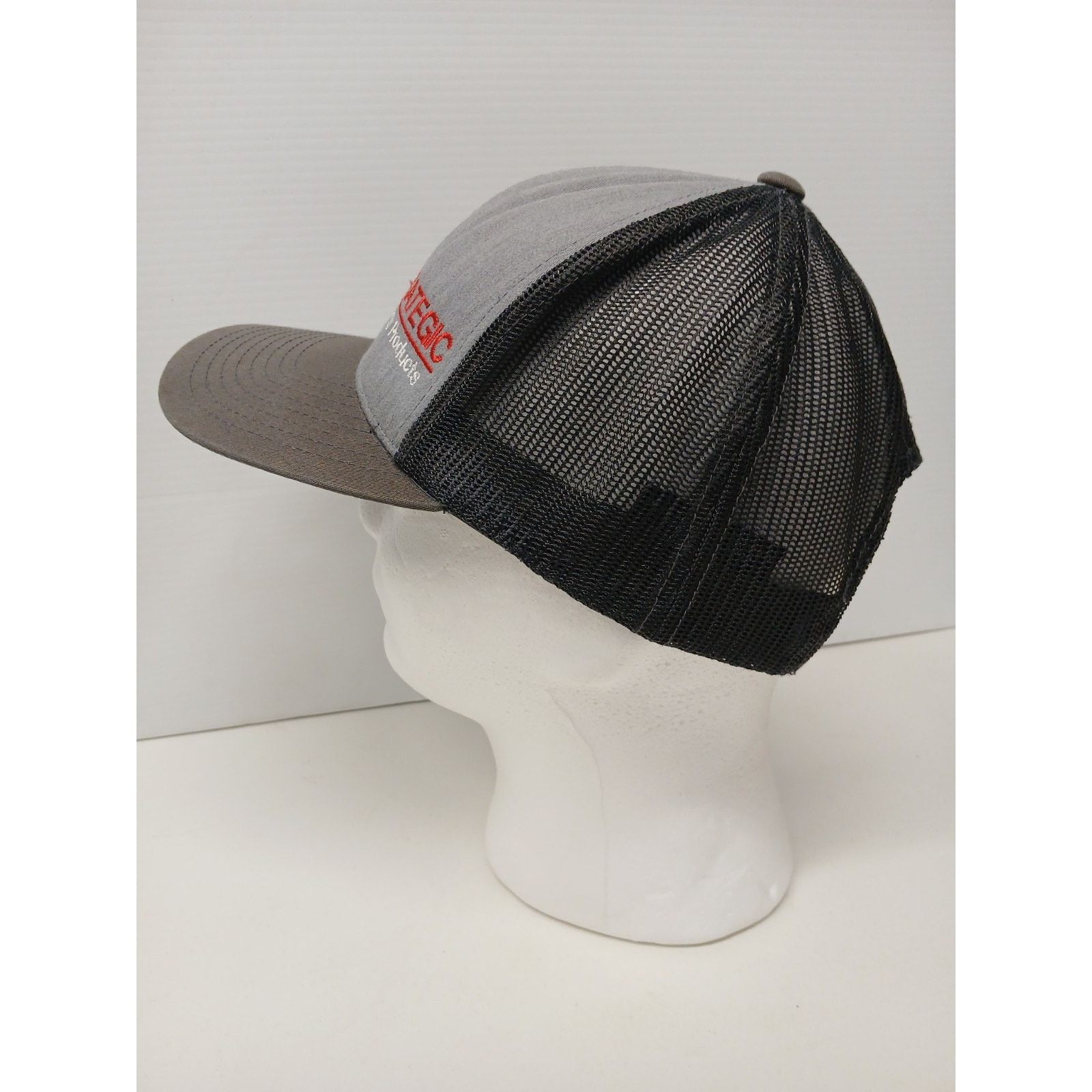 Other Pacific Headwear (OSFM) Gray Printed Logo Cap Snapback Size ONE SIZE - 5 Thumbnail