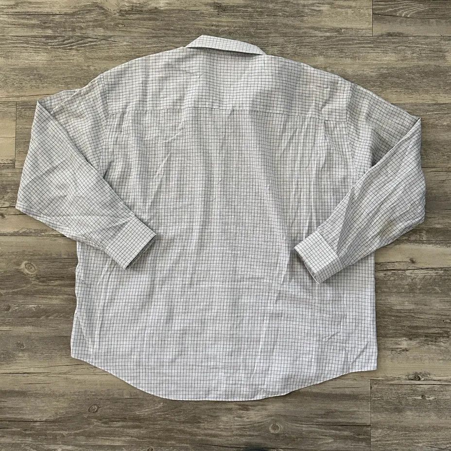 Yves Saint Laurent Yves Saint Laurent YSL Checkered Button Down Shirt Size US XL / EU 56 / 4 - 3 Thumbnail