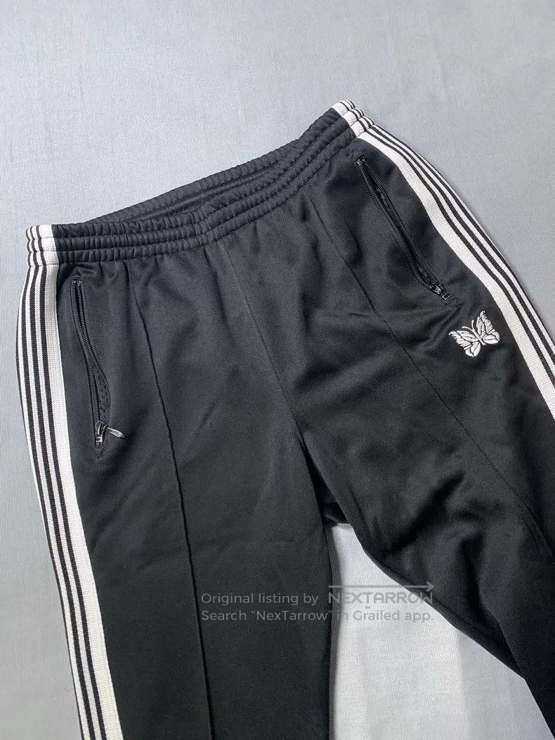Needles Needles size S Black and White Striped Butterfly Pants Size US 27 - 1 Thumbnail