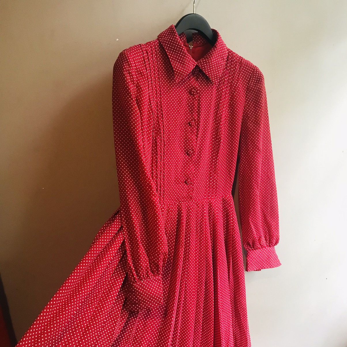 Seditionaries × Vintage Vintage Polka Dot Maxi Dress Size M / US 6-8 / IT 42-44 - 1 Thumbnail