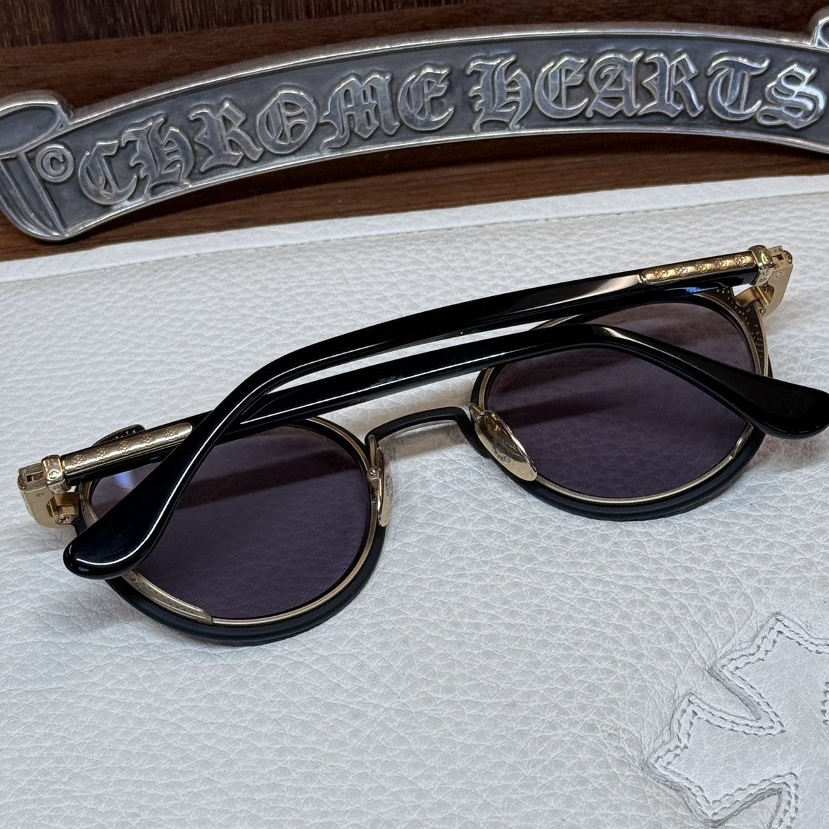 Chrome Hearts Chrome Hearts PREYANK II Sunglasses Size ONE SIZE - 2 Thumbnail