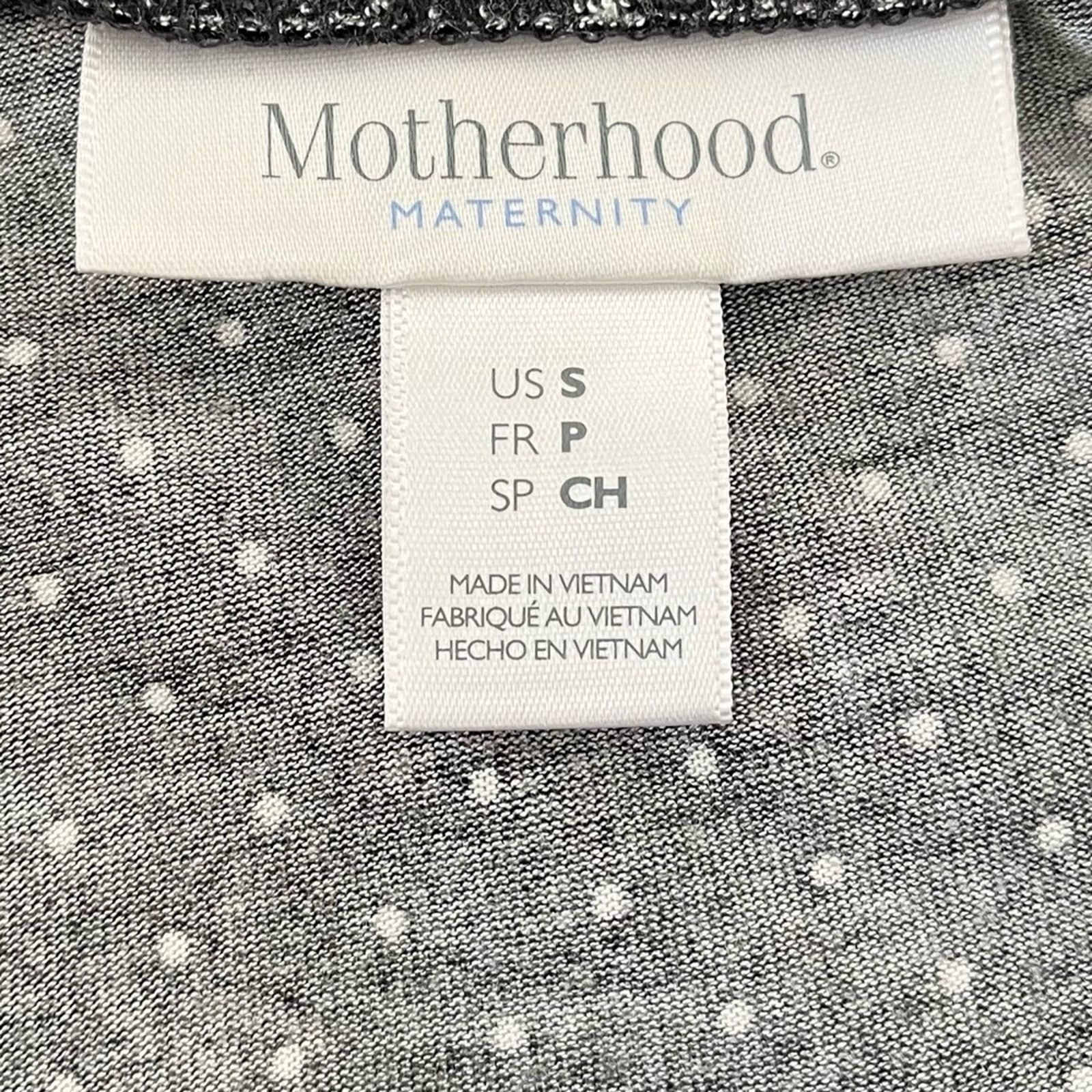 Other Motherhood Maternity Polka Dot Skirt, Size S Size 27" / US 4 / IT 40 - 3 Thumbnail