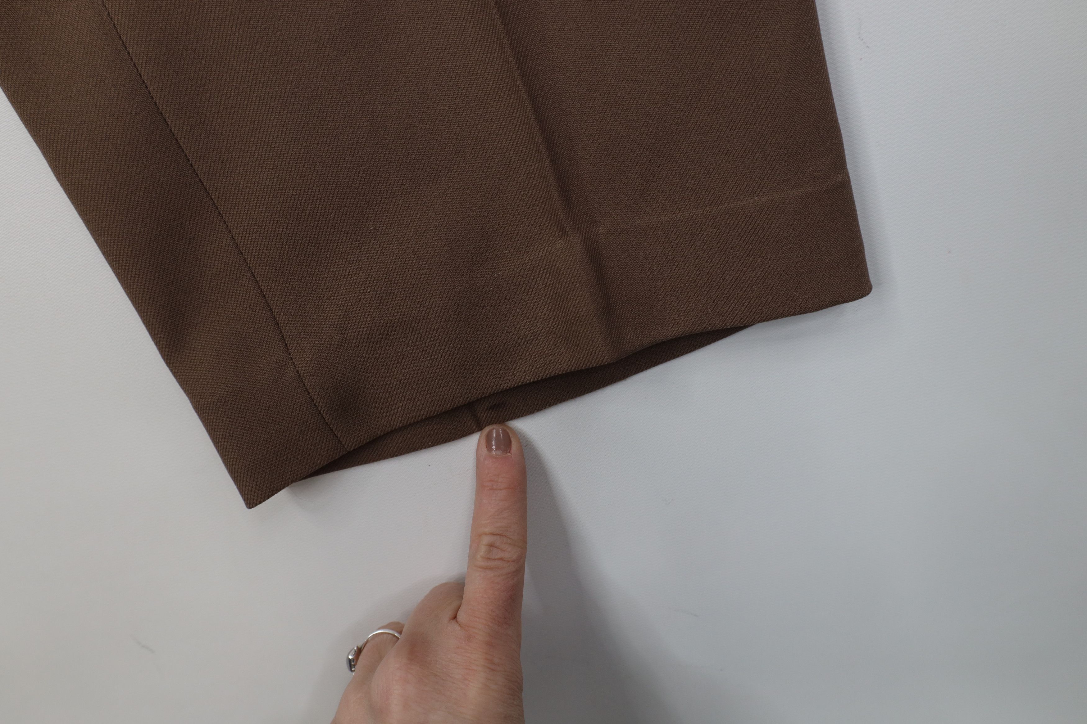 Levi's Vintage 70s Levis Knit Flared Wide Leg Chino Pants Brown USA Size US 32 / EU 48 - 5 Thumbnail