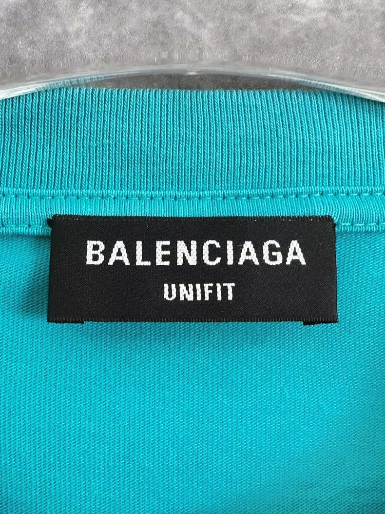 Balenciaga Balenciaga Letter printed pattern hole round neck short sl Size US XXS / EU 40 - 7 Thumbnail