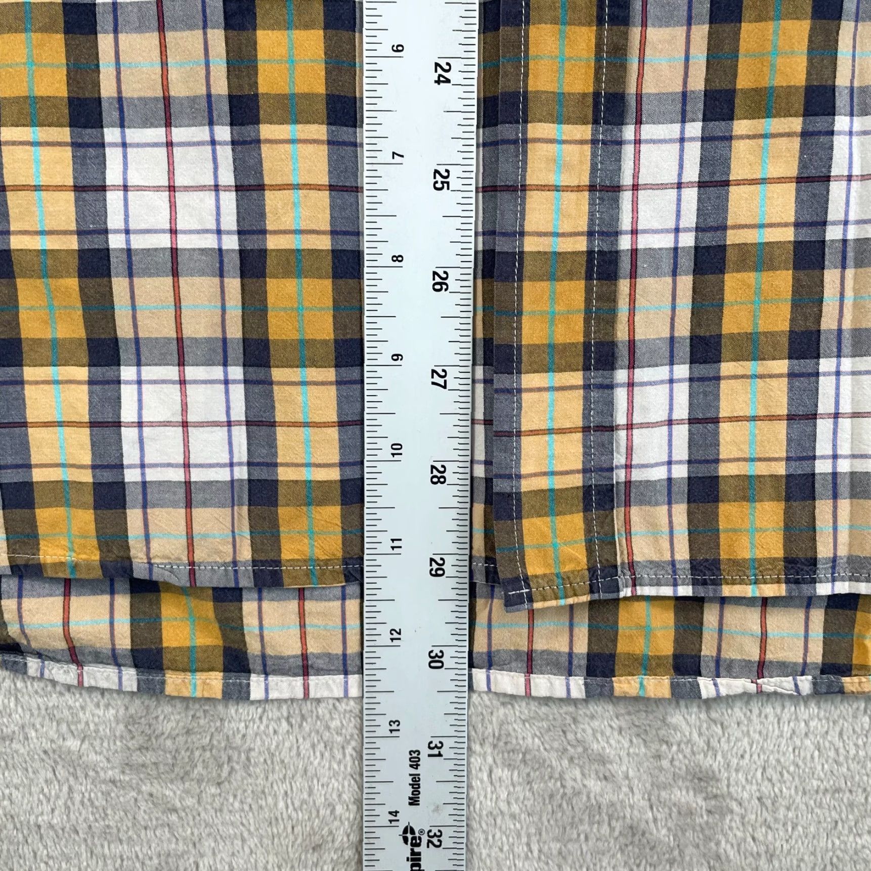 Billy Reid Billy Reid Tuscumbia Shirt Men Large Multicolor Plaid Button-Up Long Sleeve Casual Preppy Size US L / EU 52-54 / 3 - 6 Thumbnail