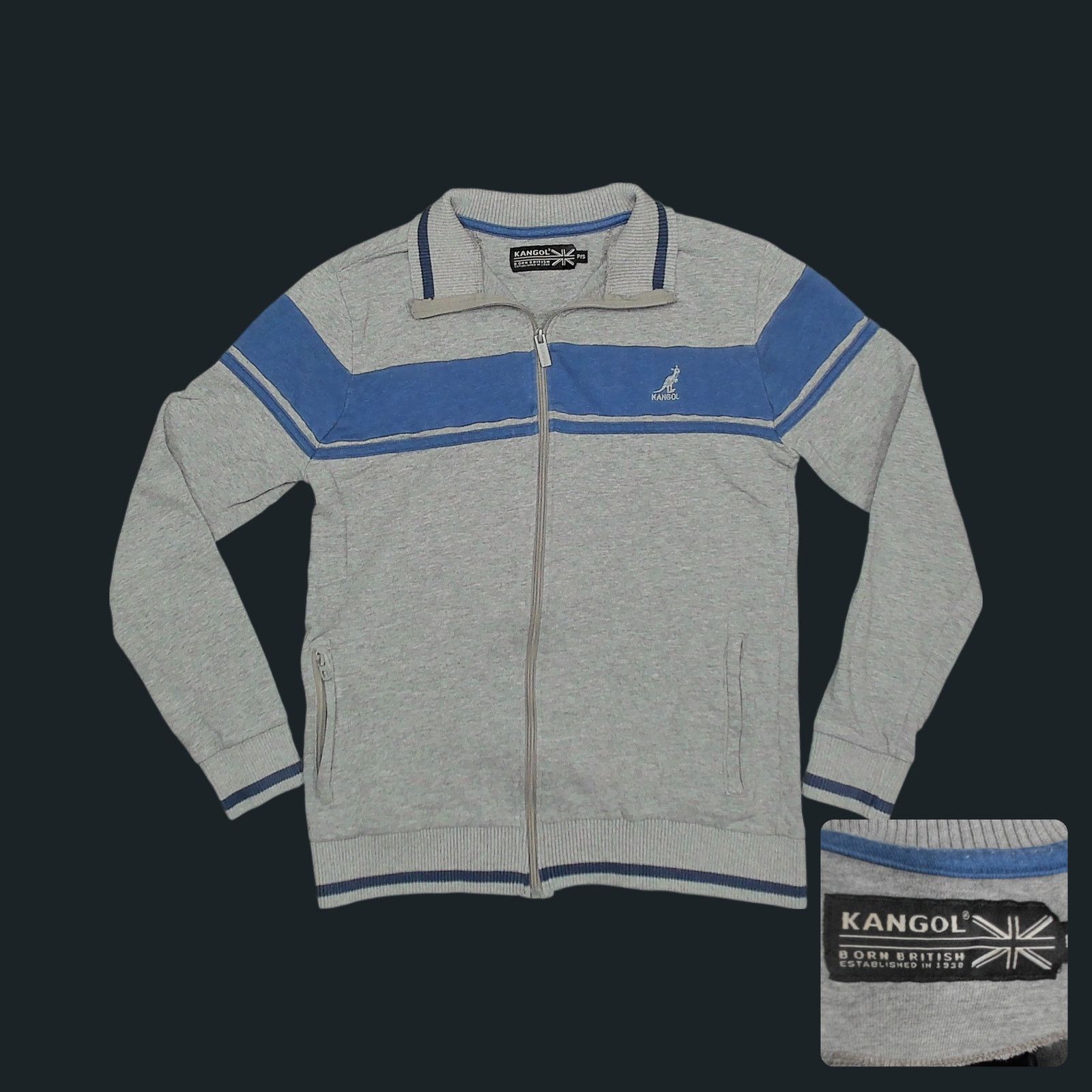 Kangol Kangol Archive Y2K Track Jacket Slim Longline Womens S Size S / US 4 / IT 40 - 1 Thumbnail