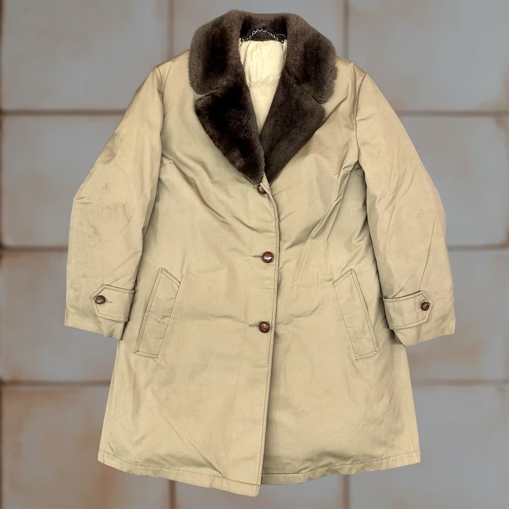 Vintage VINTAGE L.L.Bean Parka Coat Mens Beige XL Parka Down Insulated Long Coat Size US XL / EU 56 / 4 - 1 Thumbnail