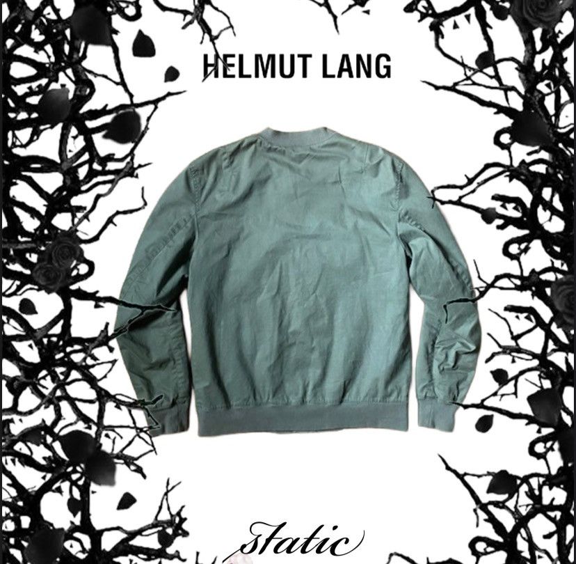 Helmut Lang Helmut Lang Textured Twill Bomber. Size US L / EU 52-54 / 3 - 2 Thumbnail
