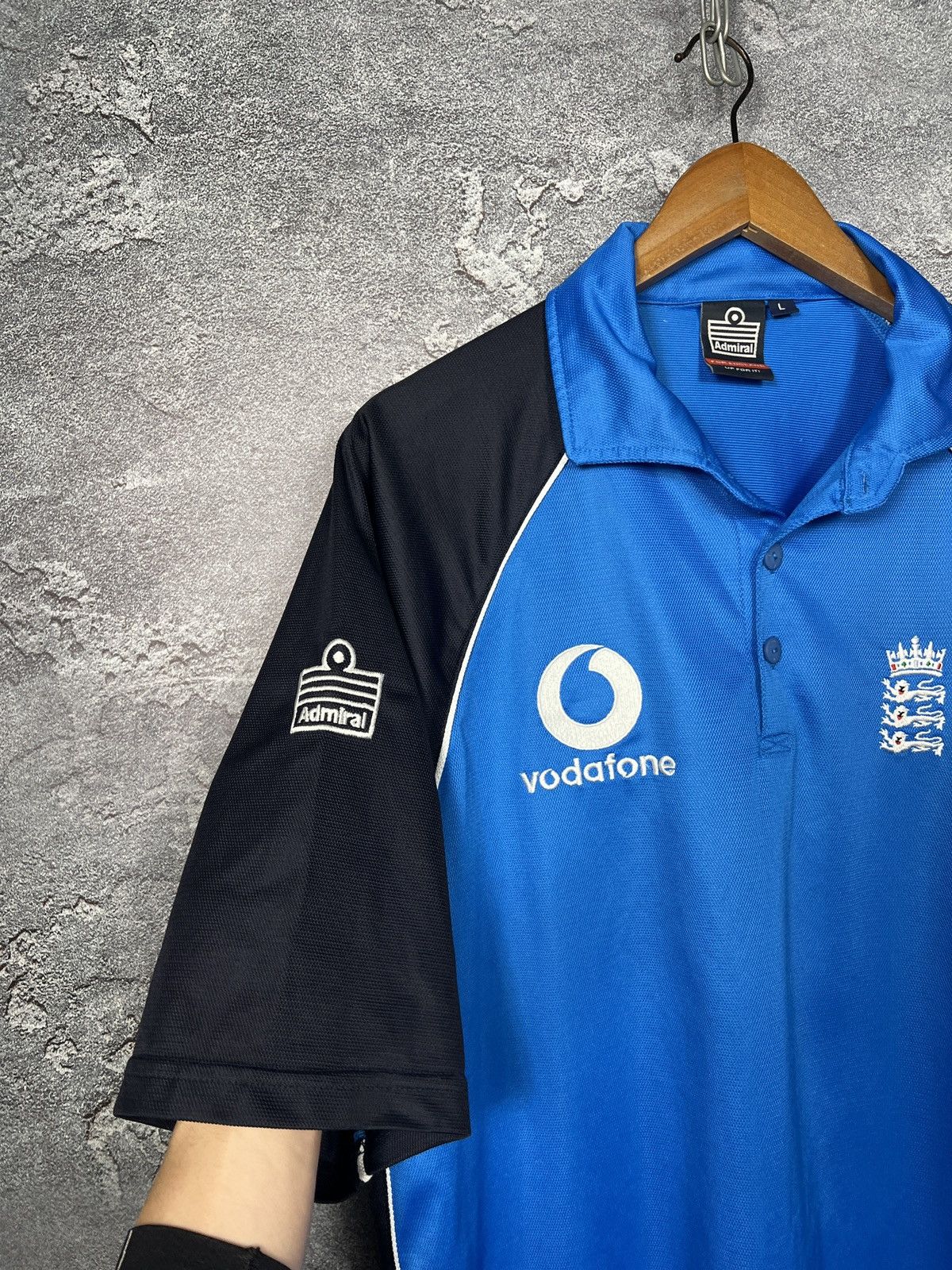 Vintage Vintage 2000/02 Admiral England Cricket Team Jersey Size L Size US L / EU 52-54 / 3 - 3 Thumbnail
