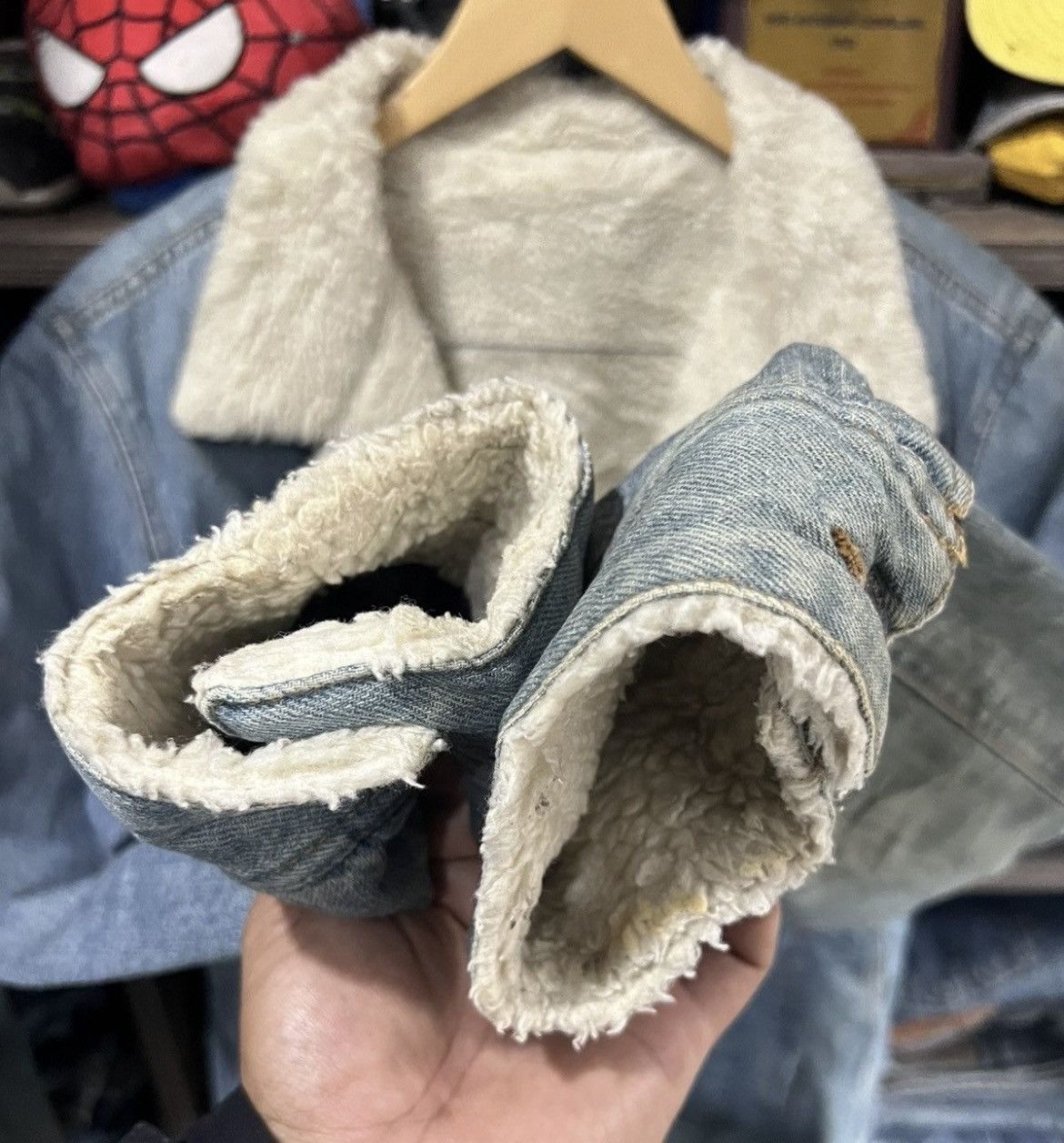 GU 🔥Gu Sherpa Denim Jacket Size US L / EU 52-54 / 3 - 11 Thumbnail