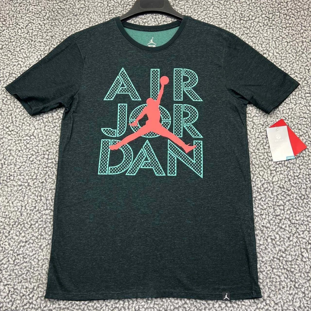 Jordan Brand Air Jordan Dri-Fit Shirt Men Short Sleeve Crew Neck New M Size US M / EU 48-50 / 2 - 1 Thumbnail