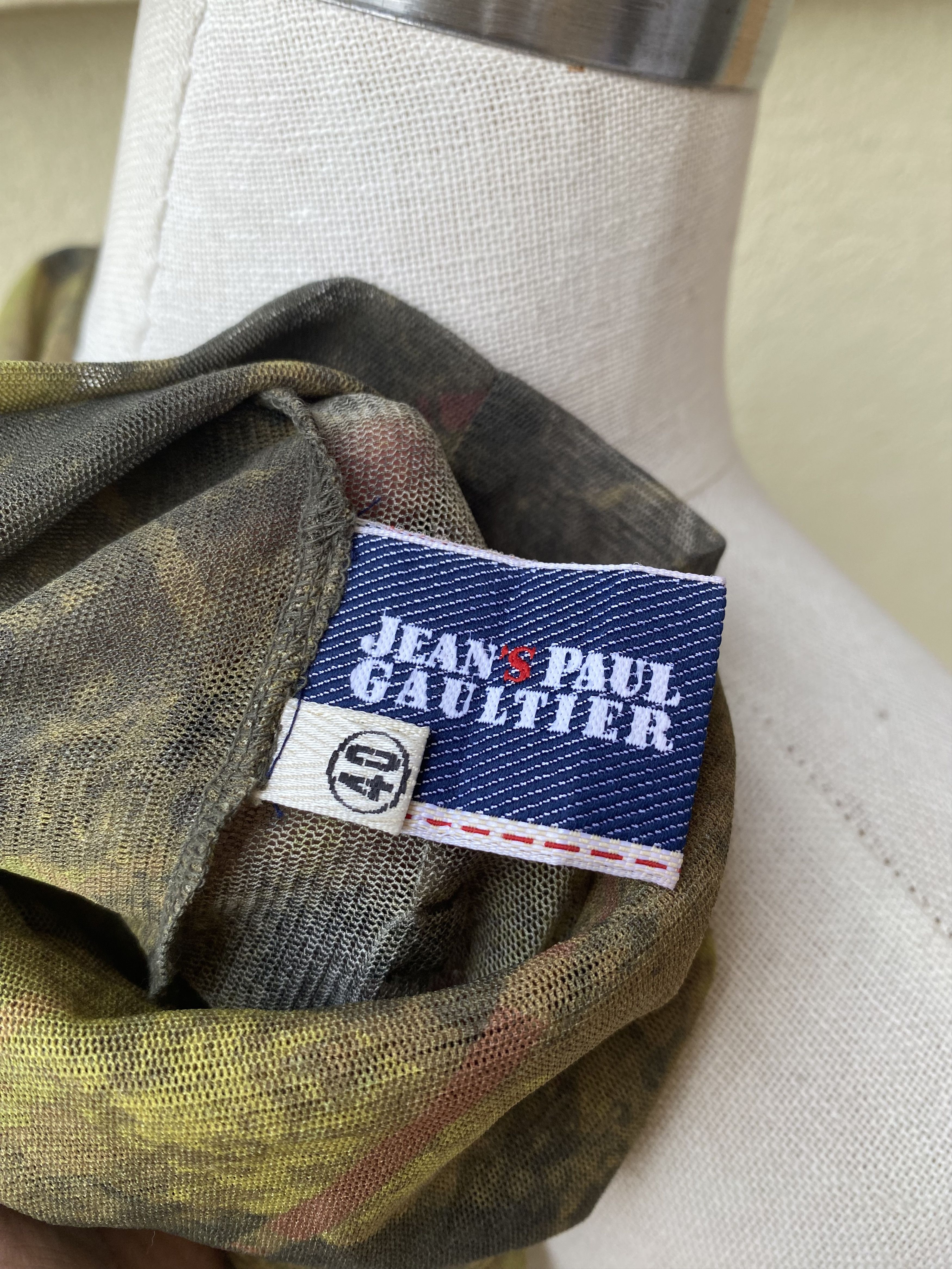 Jean Paul Gaultier vintage mest top Size S / US 4 / IT 40 - 9 Thumbnail