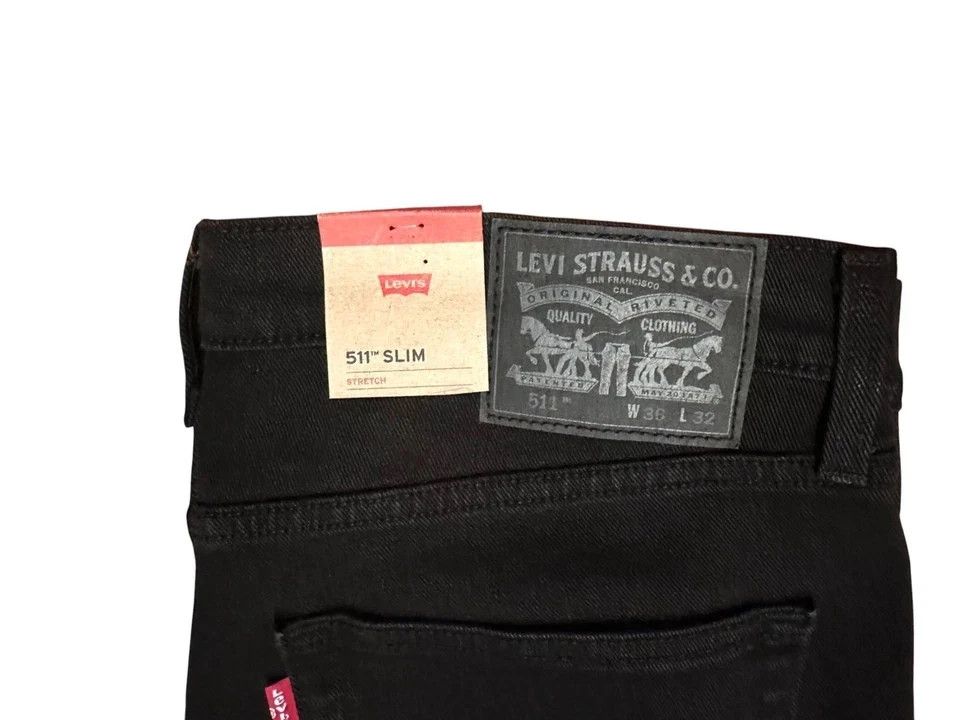 Levi's Levis Strauss Jeans Mens 511 Slim Stretch Size US 36 / EU 52 - 2 Thumbnail