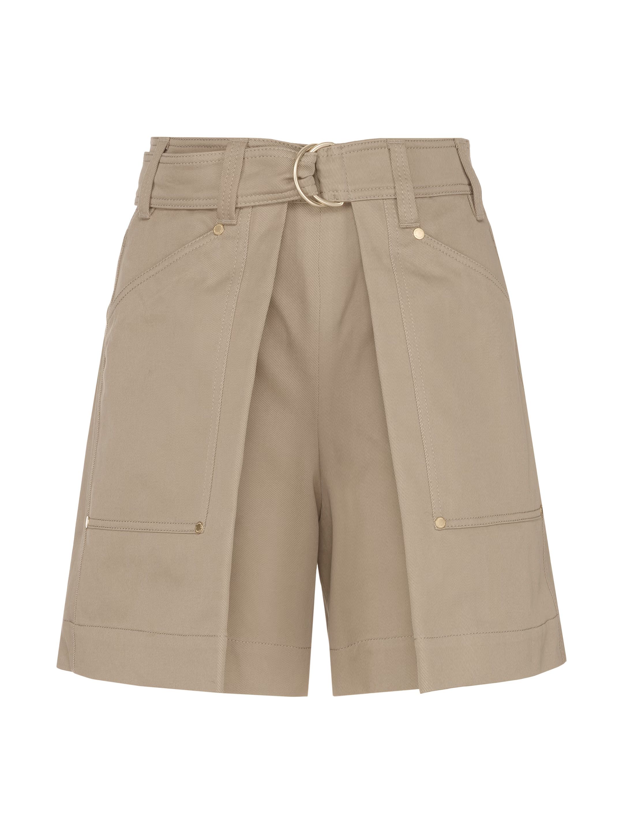 Brunello Cucinelli o1y0725 Short in Beige Size 28" / US 6 / IT 42 - 1 Thumbnail