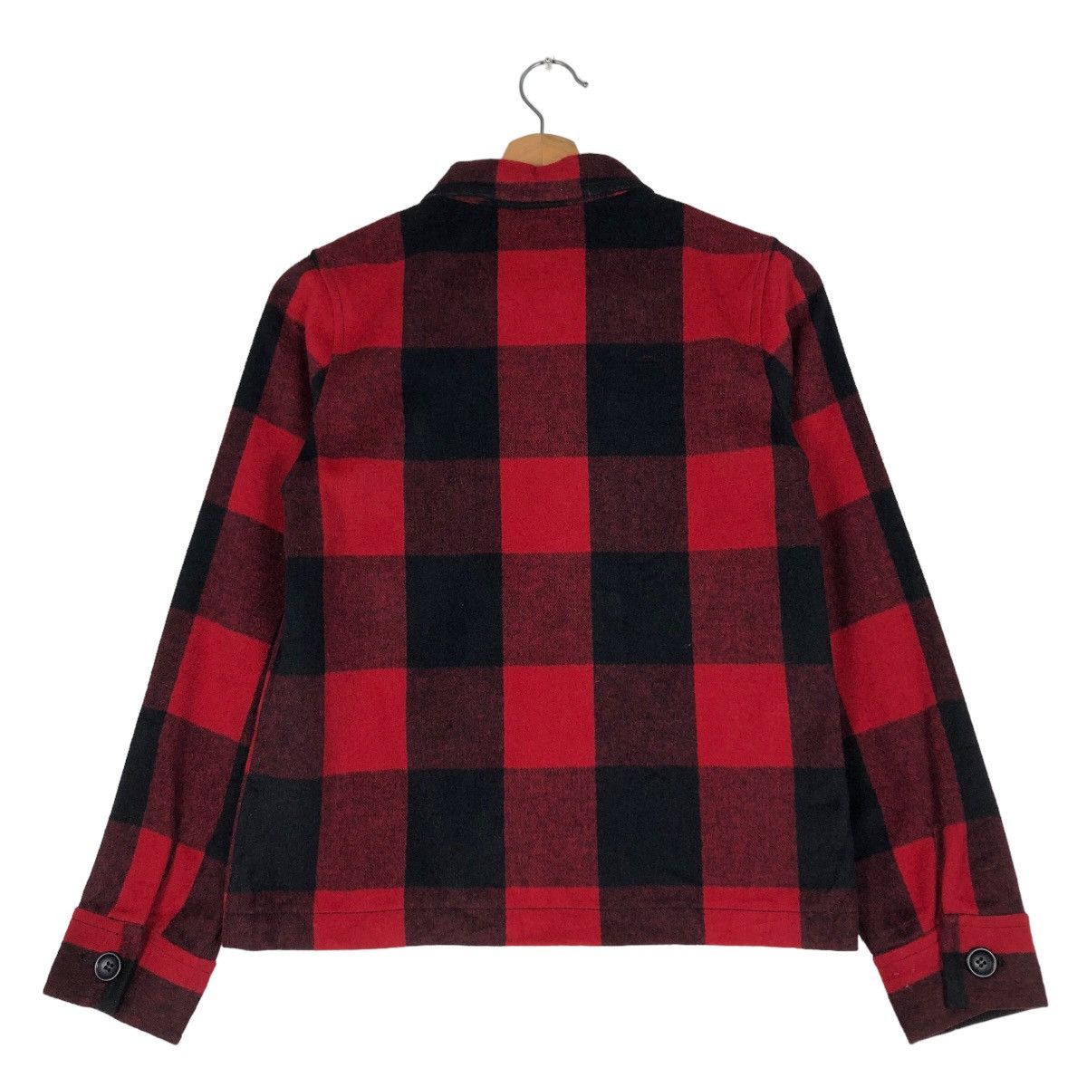 Japanese Brand Vintage Bomber Jacket Punk Design Tartan Ships Issey Miyake Size US M / EU 48-50 / 2 - 8 Thumbnail