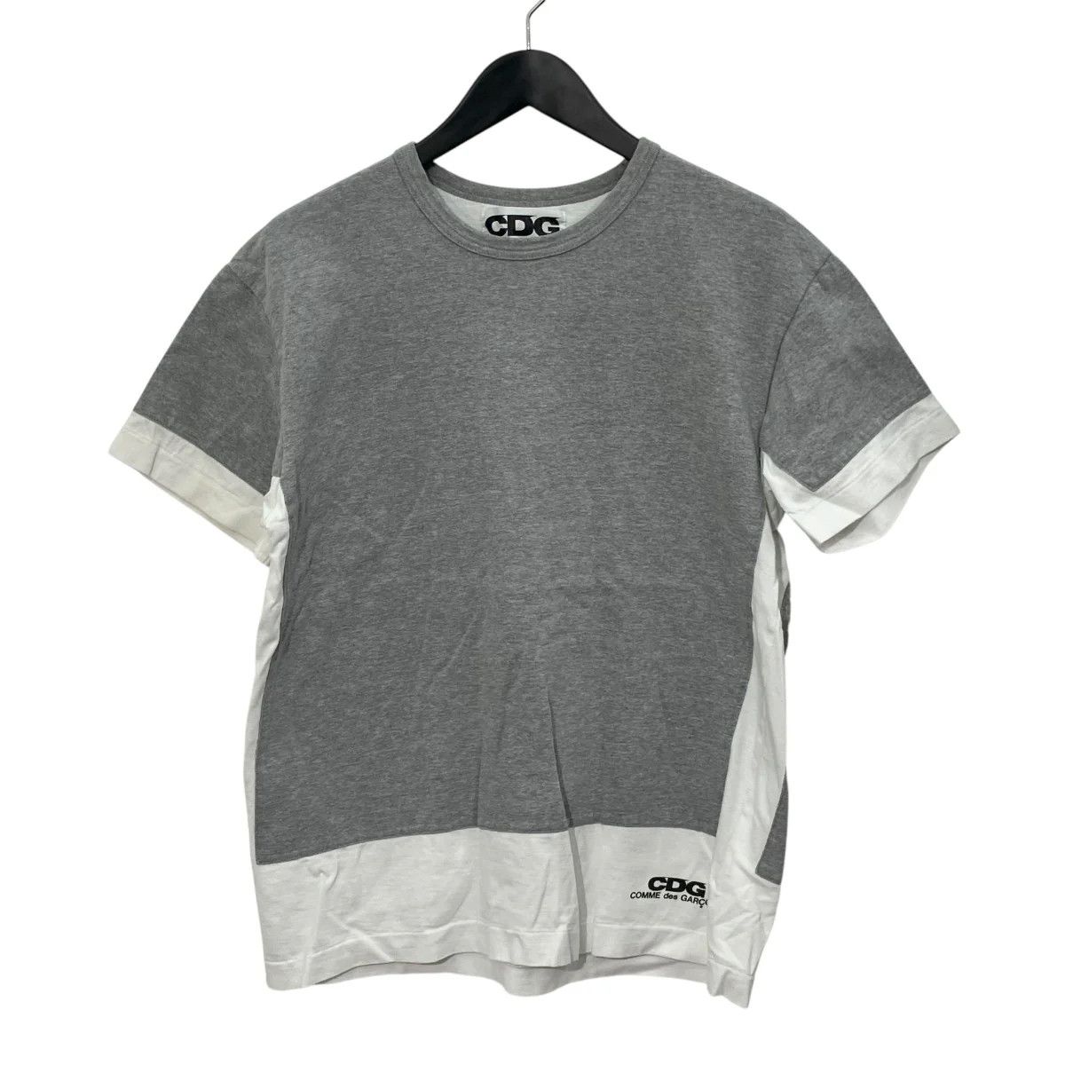 Comme des Garcons Reconstructed Logo Tee Size US XL / EU 56 / 4 - 1 Thumbnail