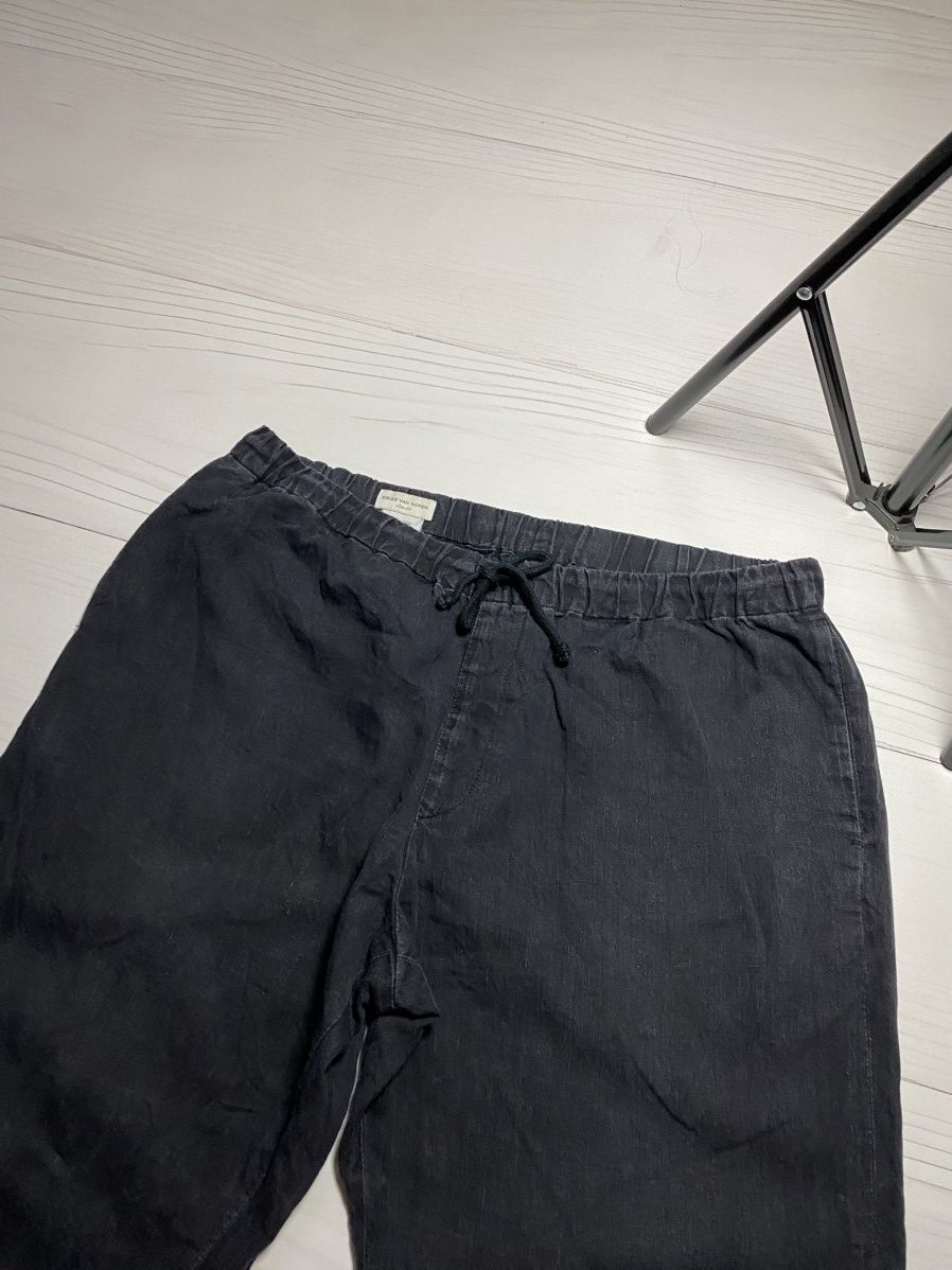 Dries Van Noten Dries Van Noten linen designer cropped pants Size 26" / US 2 / IT 38 - 10 Thumbnail