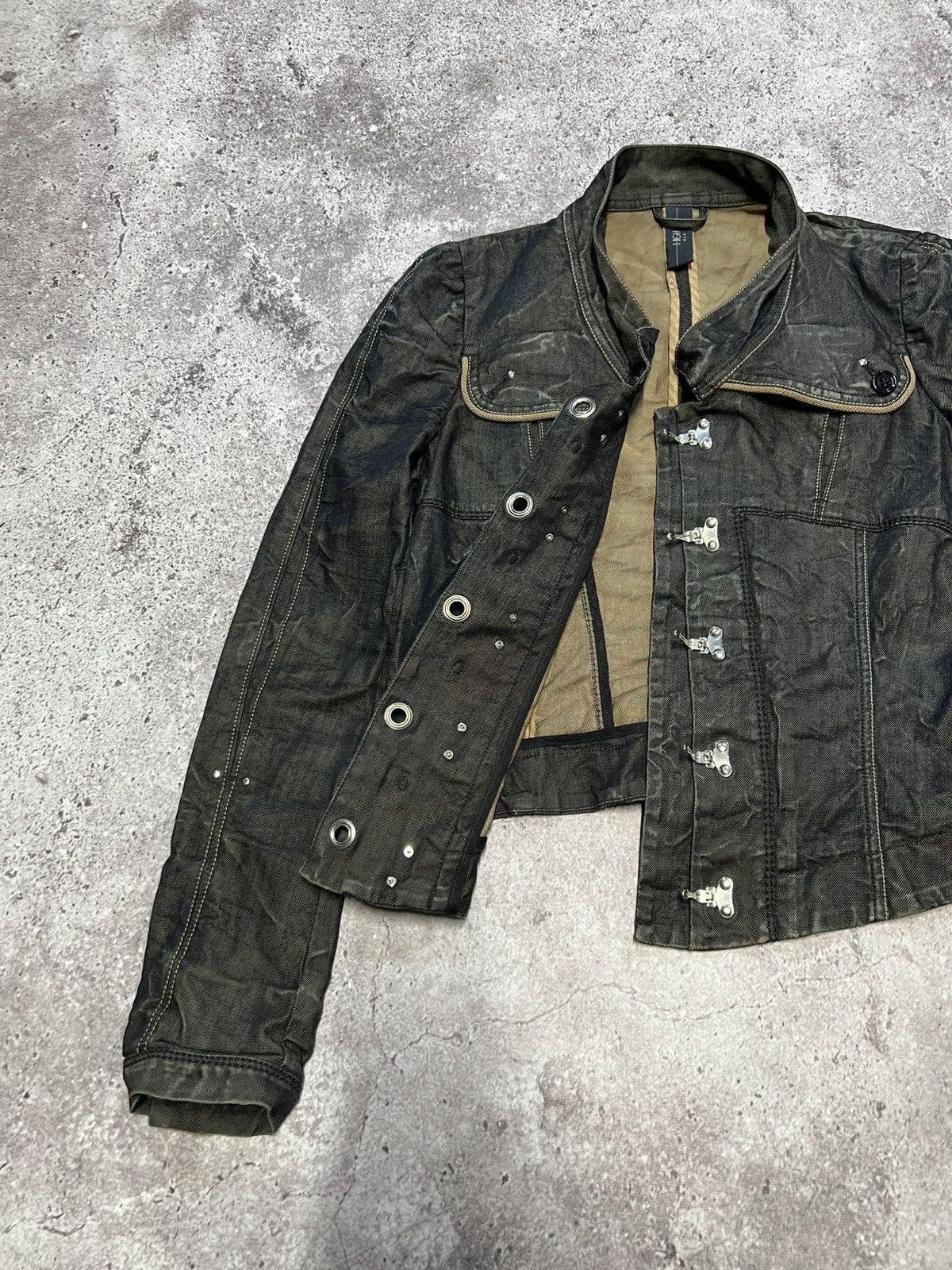 Hysteric Glamour 00s Napoleon Military Jacket Gothic YSL PPFM Balmain Vibe Size M / US 6-8 / IT 42-44 - 3 Thumbnail