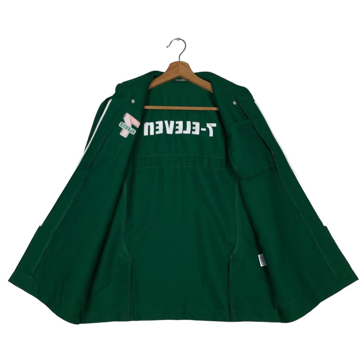 Japanese Brand 🔥Vintage Work Jacket 7-Eleven Big Logo Spell Out Size US M / EU 48-50 / 2 - 13 Thumbnail