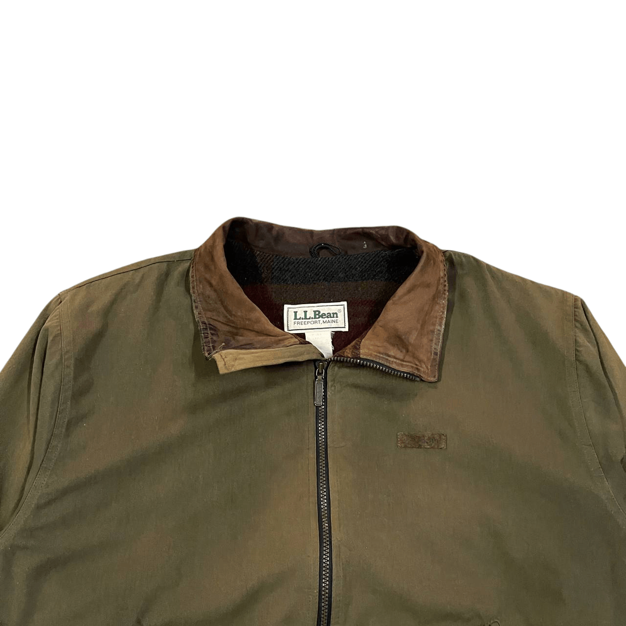L.L. Bean Vintage 80's L.L. Bean Bomber Jacket Blanket Lined Size US L / EU 52-54 / 3 - 3 Thumbnail
