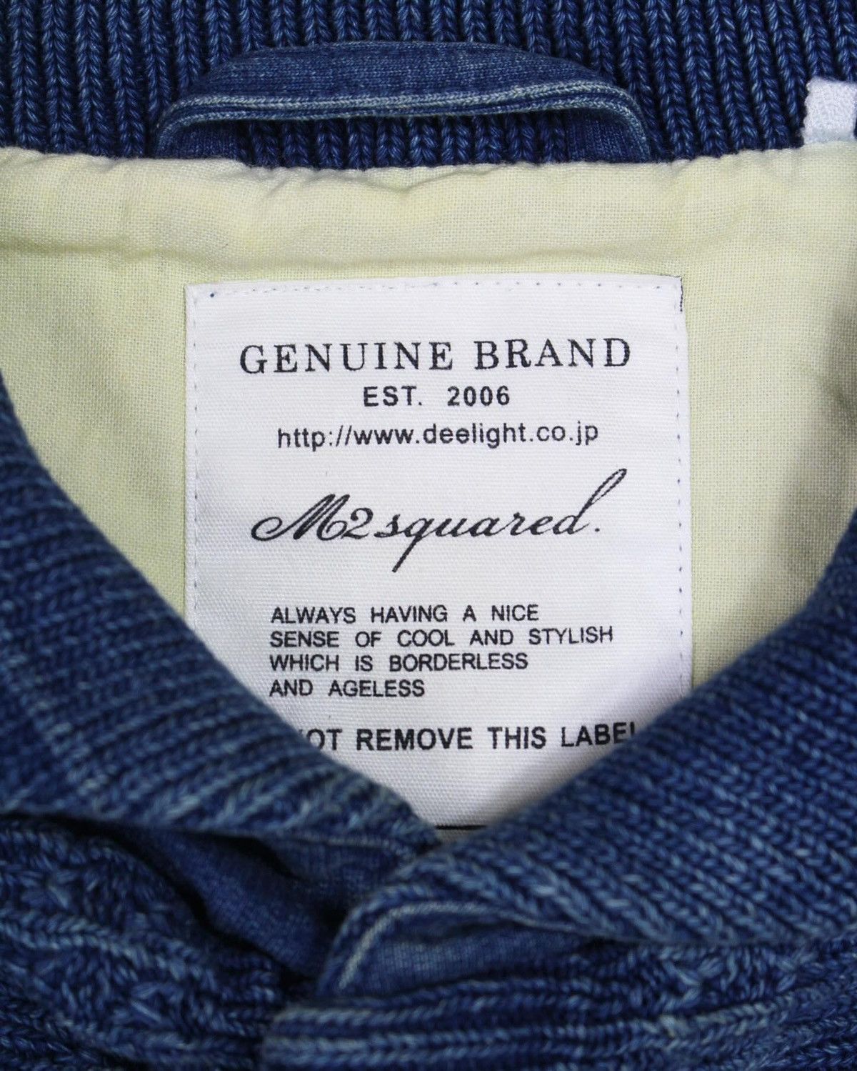Vintage 2000S M2SQUARED GENUINE DOBBY SHAWL COLLAR CARDIGAN Size US L / EU 52-54 / 3 - 4 Thumbnail