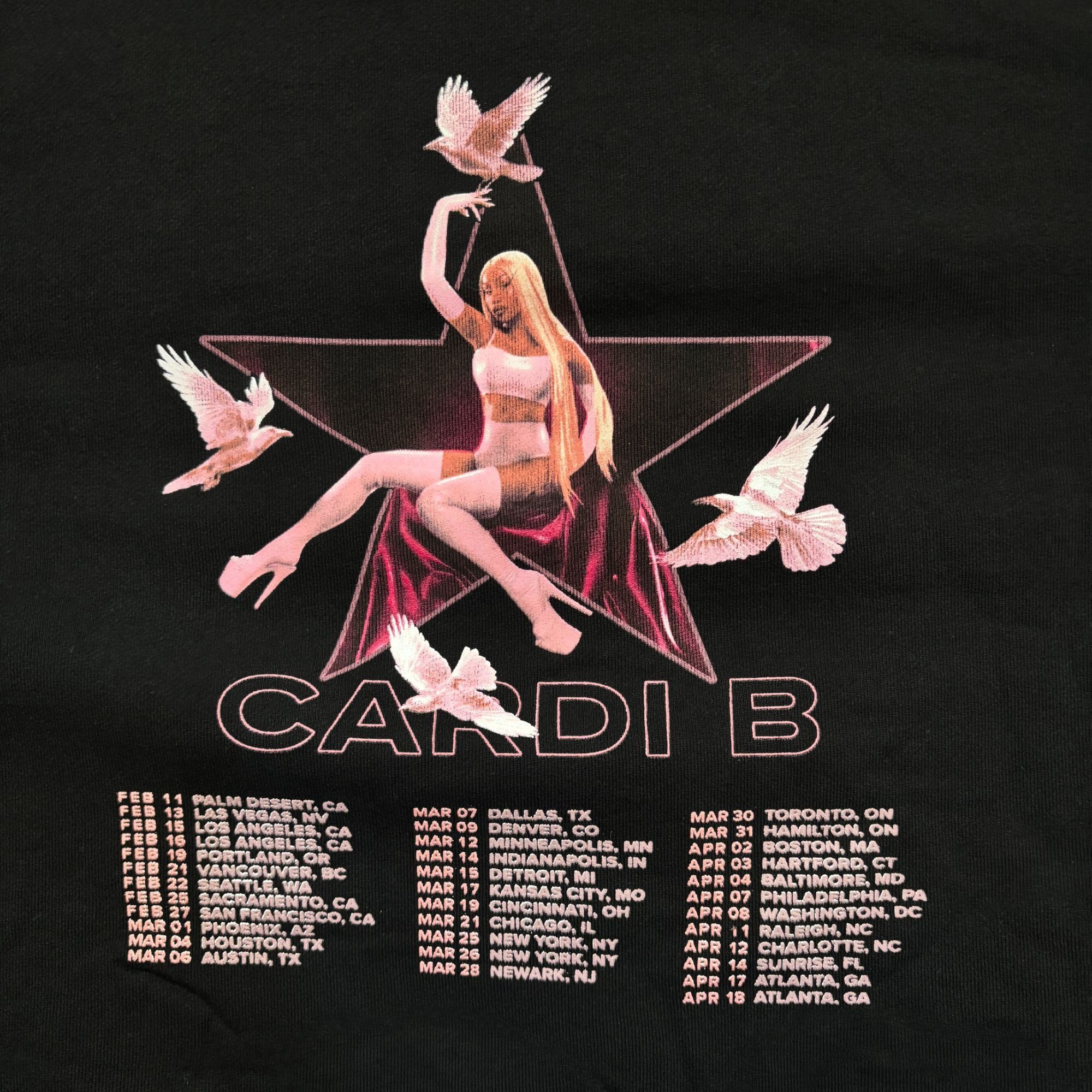 Rap Tees Cardi B Little Miss Drama Tour Dates Oversized Rap Hoodie M Size US M / EU 48-50 / 2 - 2 Thumbnail
