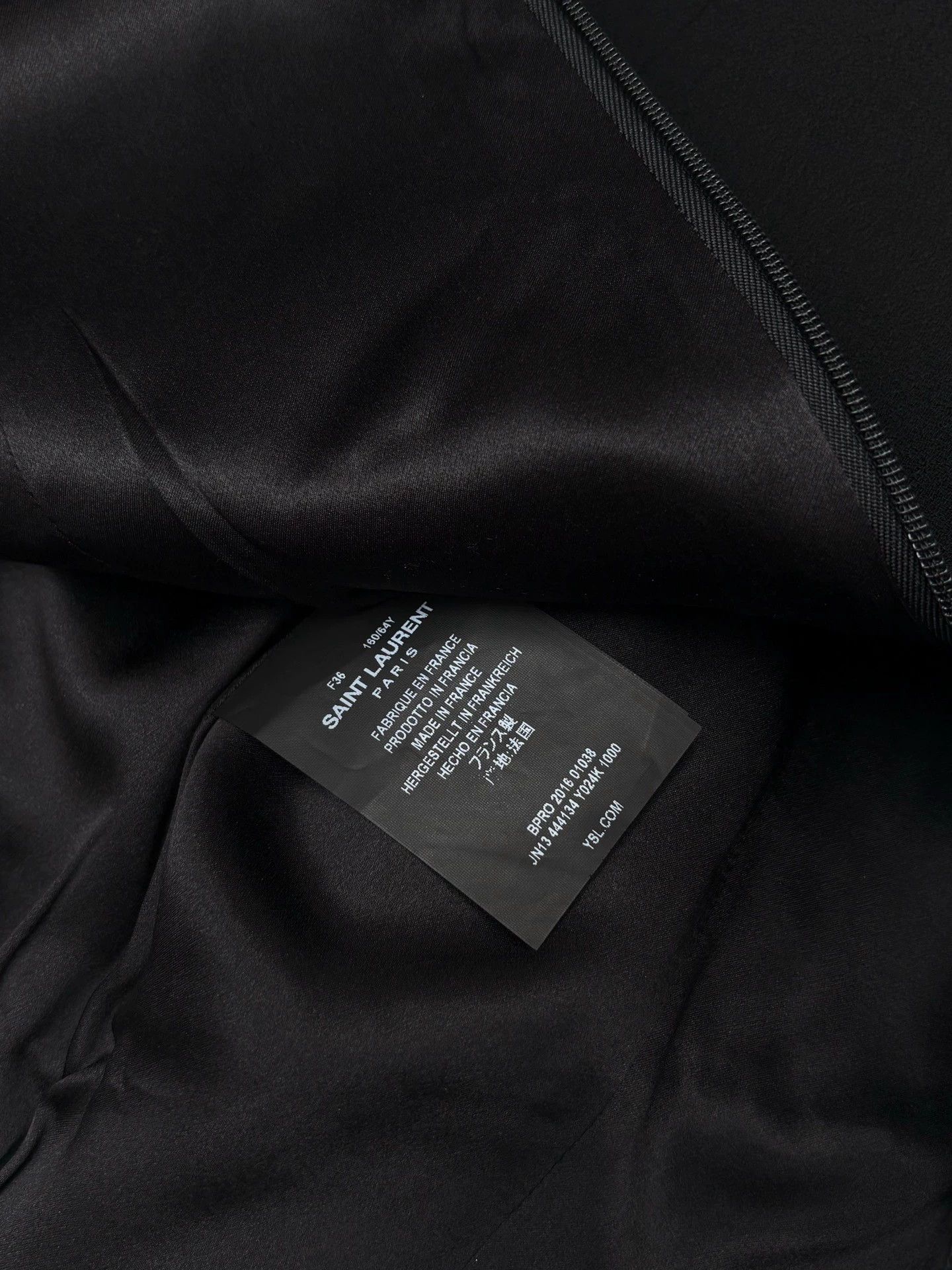 Saint Laurent Paris SLP 16AW Wool Tiered Skirt Size 26" / US 2 / IT 38 - 5 Thumbnail