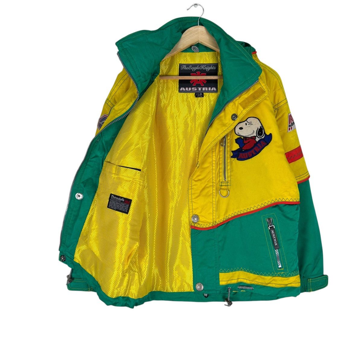 Goldwin SNOOPY AUSTRIA HOODIE JOE COOL SKI JACKET Size US S / EU 44-46 / 1 - 11 Thumbnail