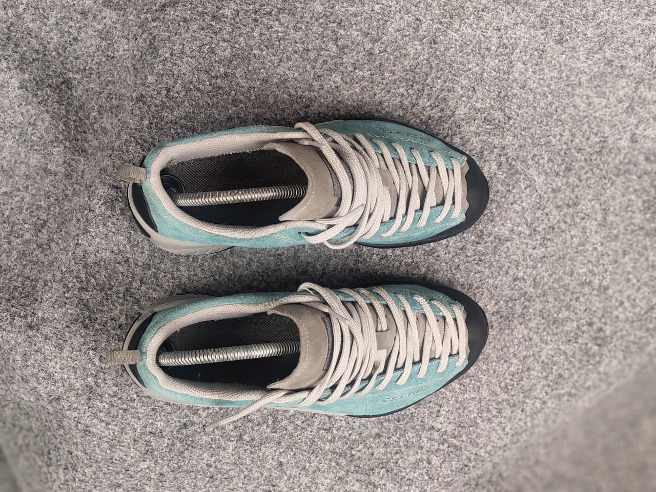 Vibram Scarpa Mojito gore-tex Sneaker Suede Leather Hiking Shoes Size US 6.5 / EU 39-40 - 7 Thumbnail