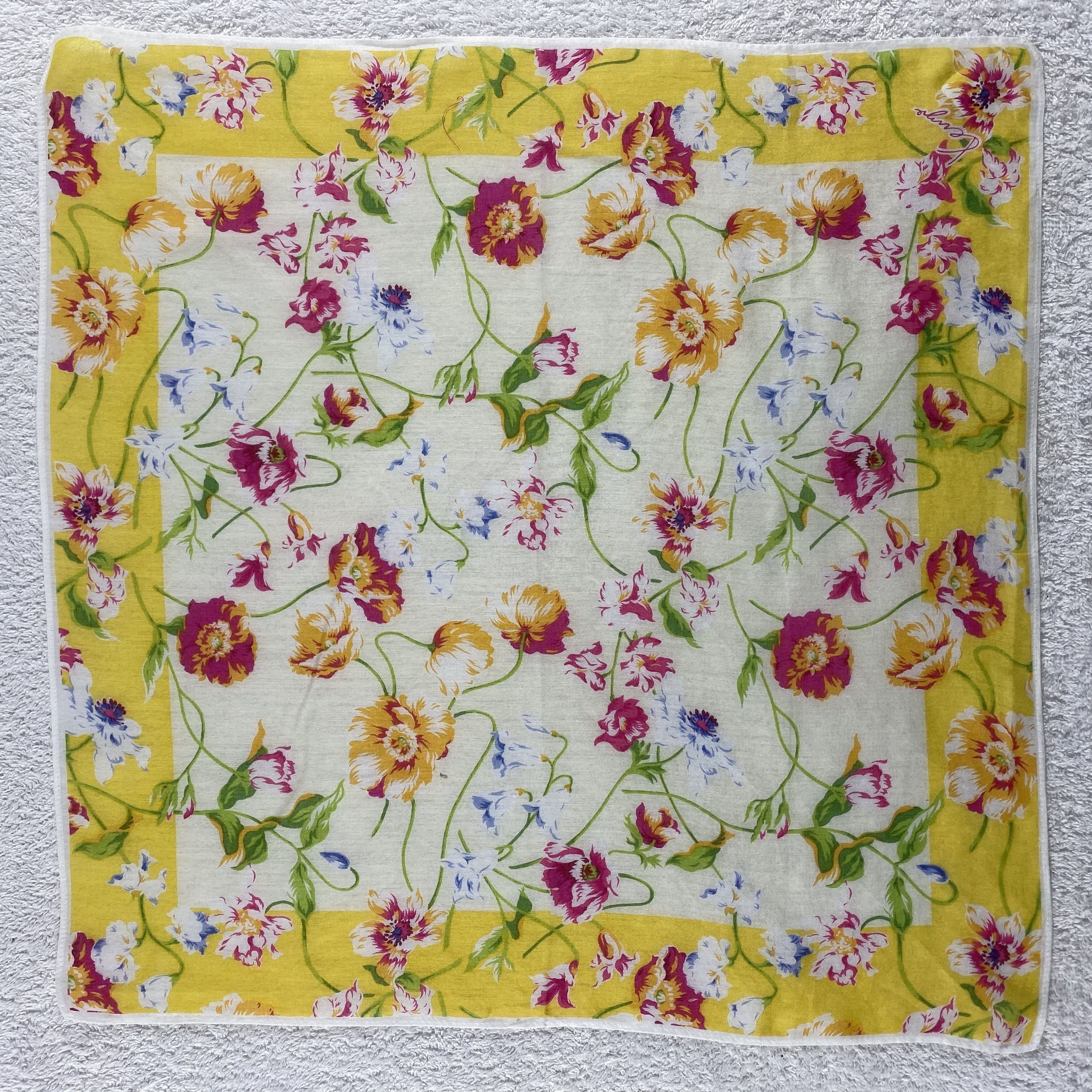 Kenzo × Vintage Kenzo Handkerchief / Neckerchief / Bandana Size ONE SIZE - 3 Thumbnail