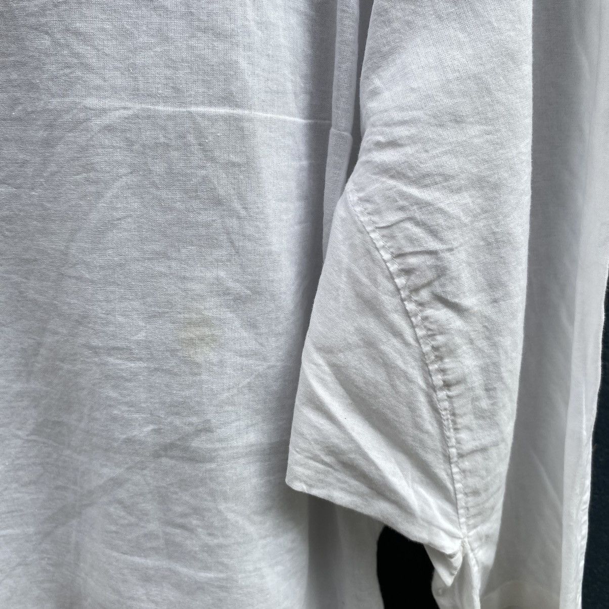 Zucca ZUCCA White 3/4 Sleeve Loose Fit Top Size M / US 6-8 / IT 42-44 - 4 Thumbnail