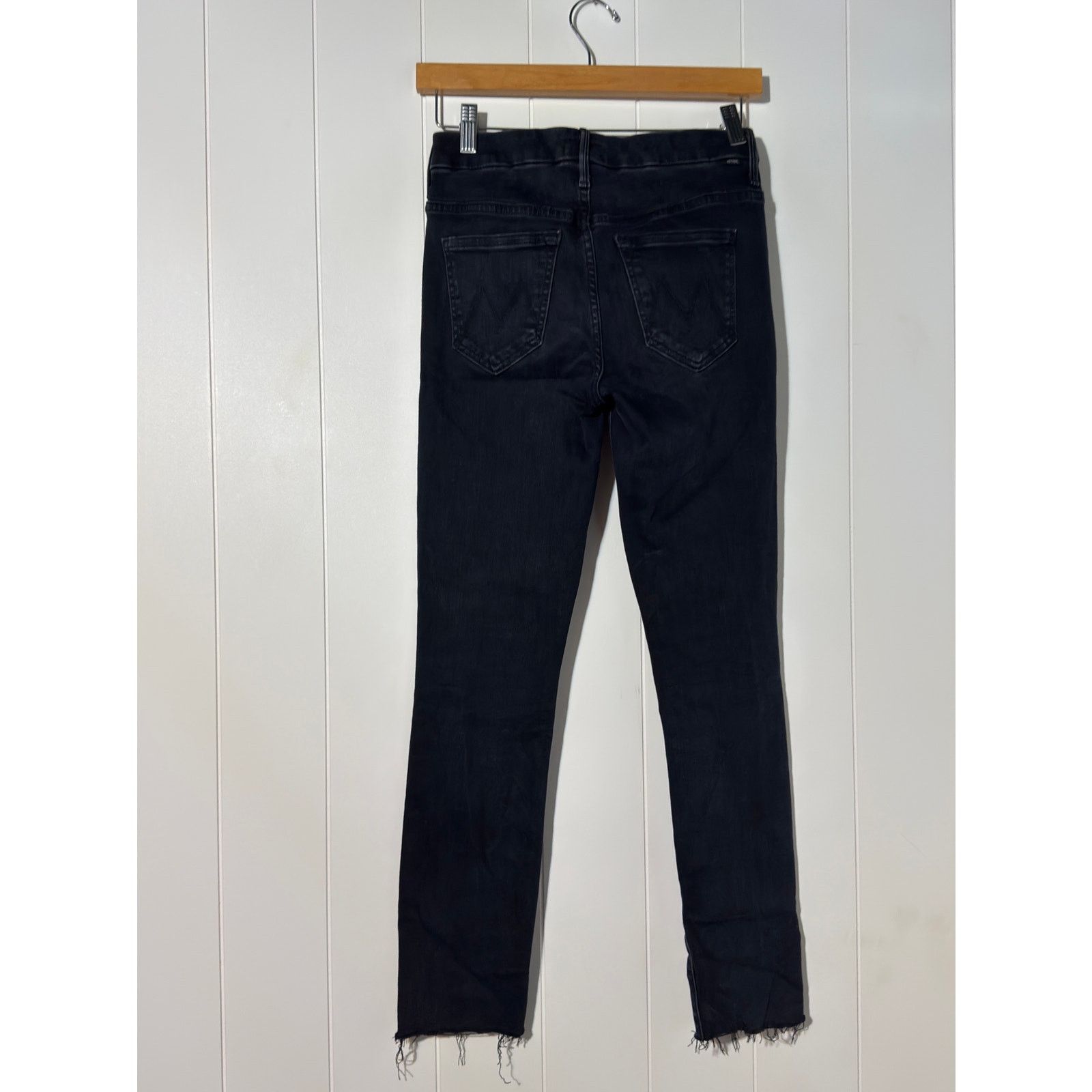 MOTHER Mother · High-Waisted Looker Skinny · Blackbird · Size 24 Size 24" / US 00 / IT 34 - 4 Thumbnail