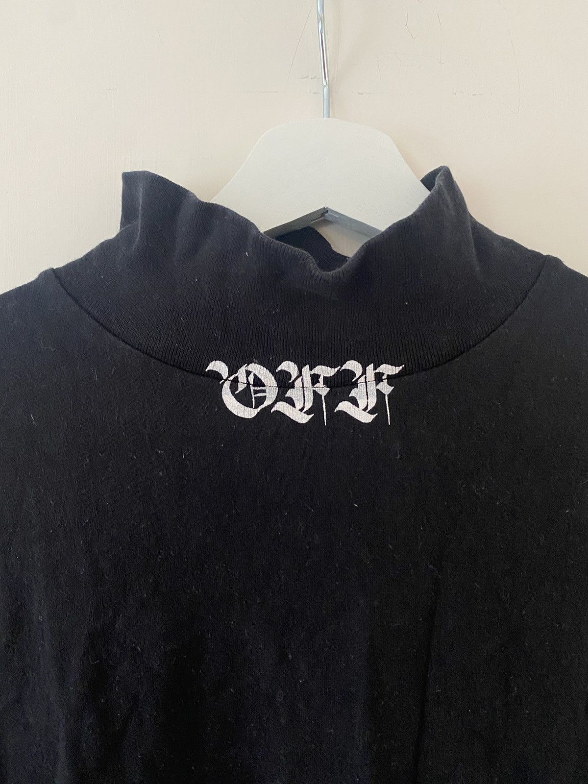 Off-White Off-White Long Sleeve Black Top Size US S / EU 44-46 / 1 - 2 Thumbnail
