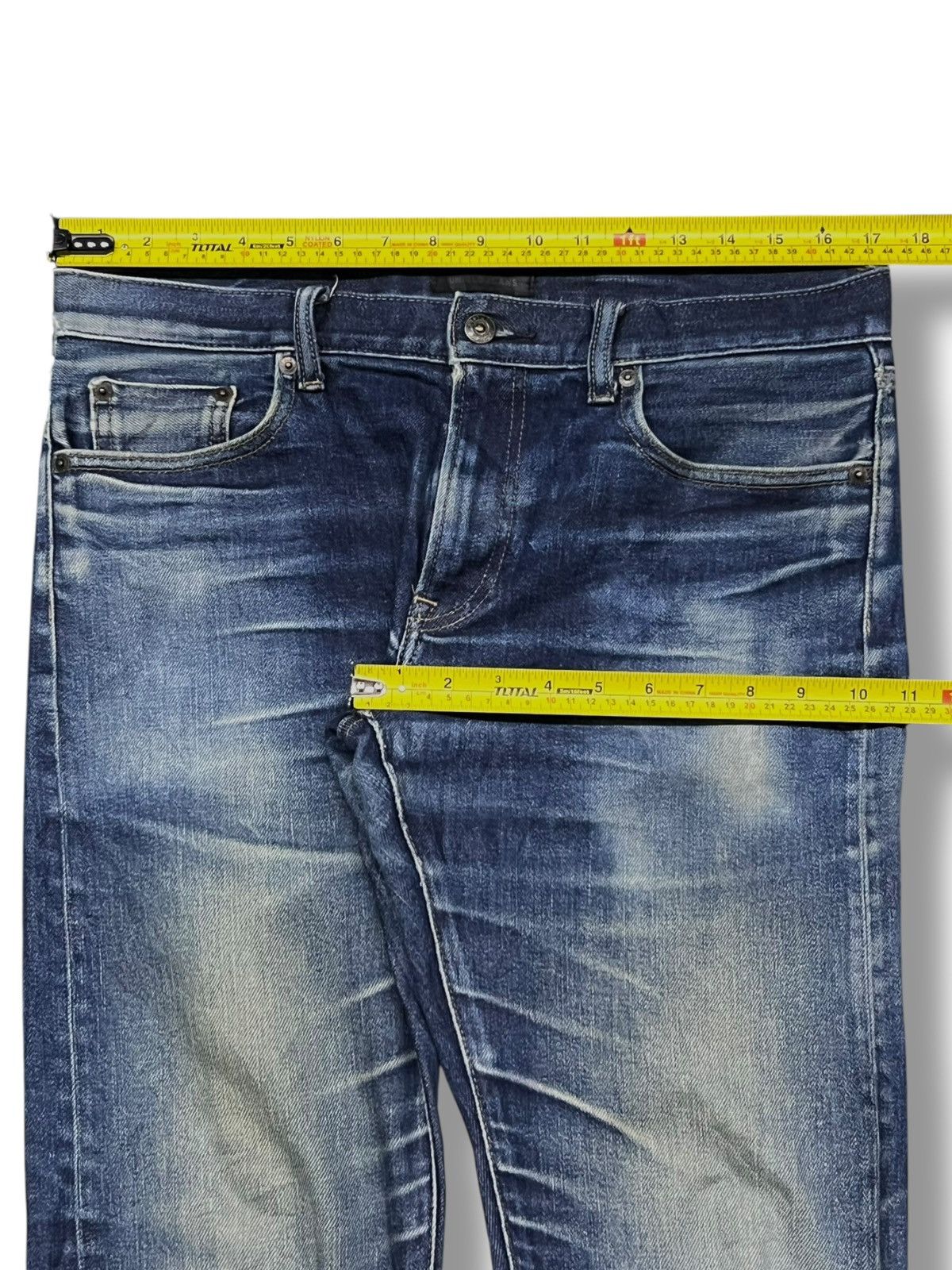 Uniqlo Vintage Uniqlo Selvedge Denim Japan - Faded Rusty Wash Jeans Size US 34 / EU 50 - 18 Thumbnail