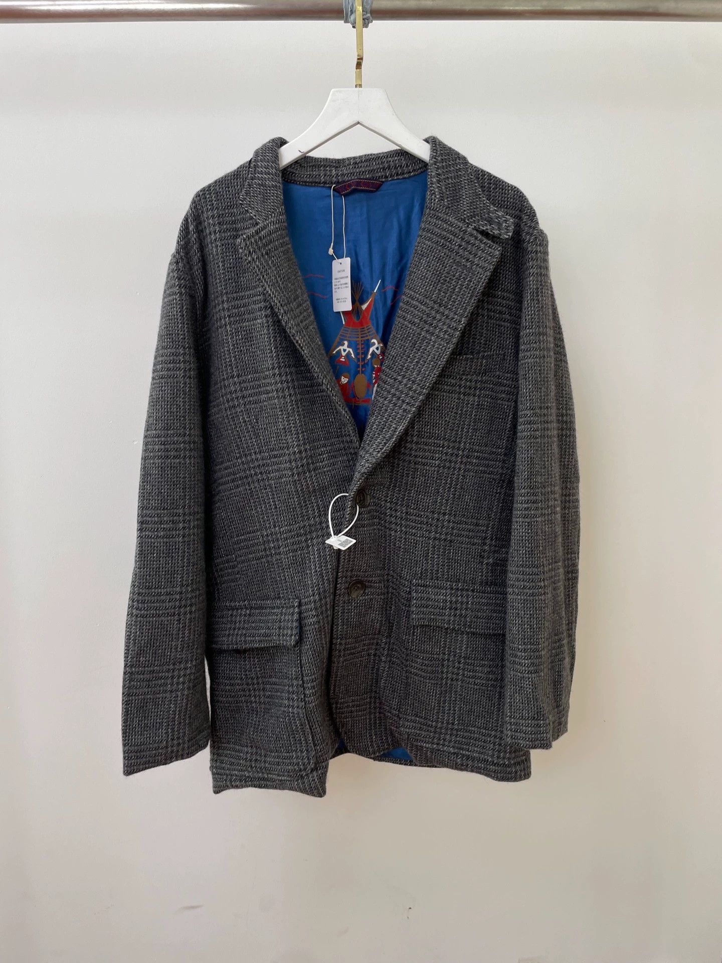 Kapital KAPITAL NWT Gray Check Hamamatsu Suit Size 2 Size US M / EU 48-50 / 2 - 1 Thumbnail