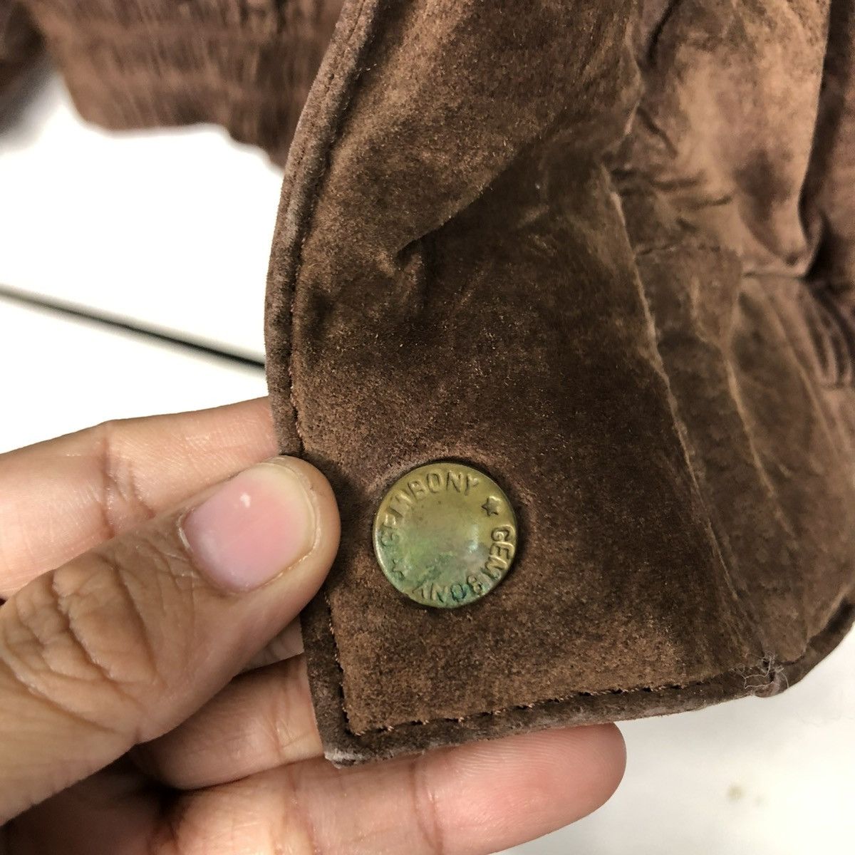 Japanese Brand 🔥VTG LEATHER BIKER JACKET GEMBONY FUR HOODIE ISSEY MIYAKE Size US M / EU 48-50 / 2 - 19 Thumbnail