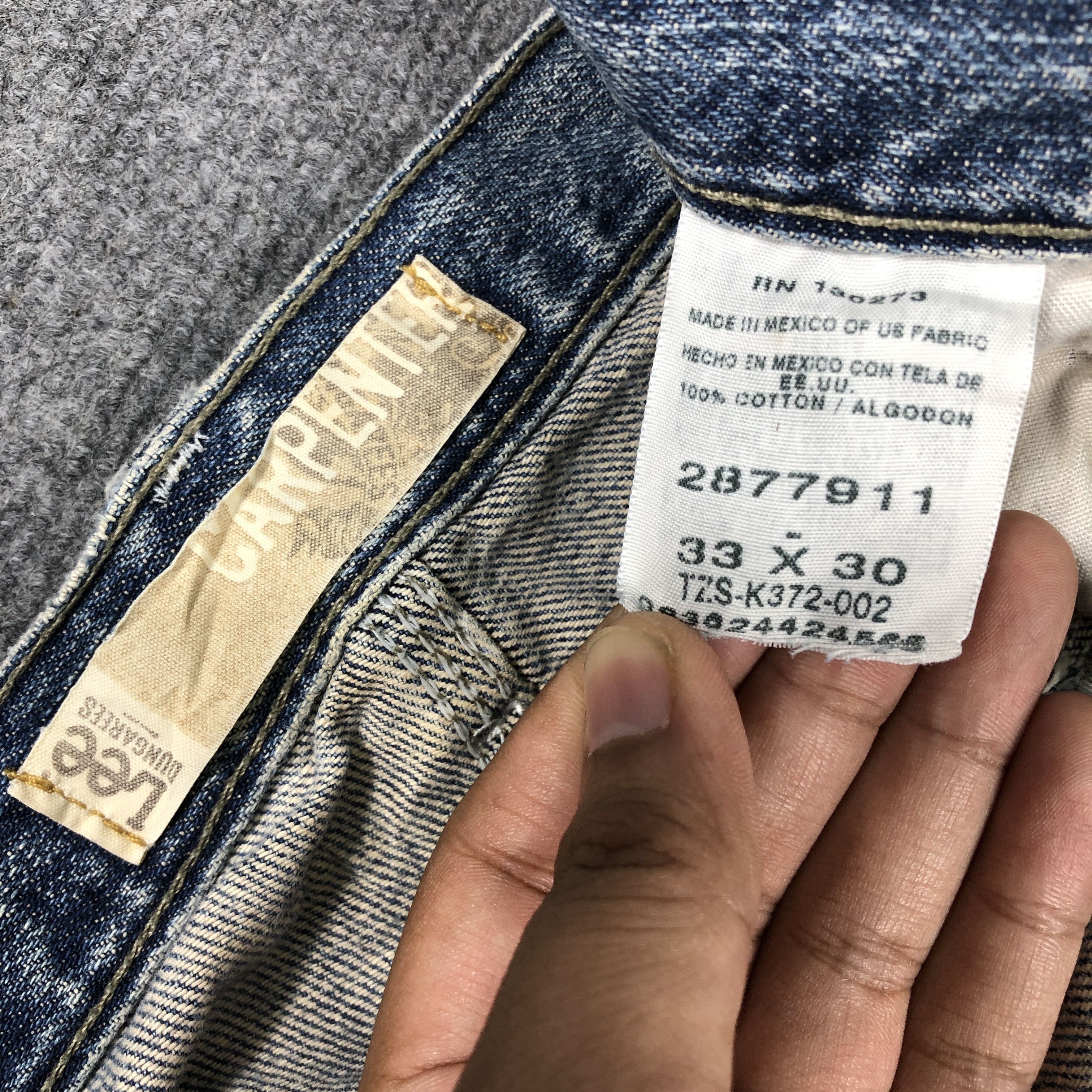Lee × Vintage Vintage Lee Carpenter Jeans L851 Size US 35 - 9 Thumbnail