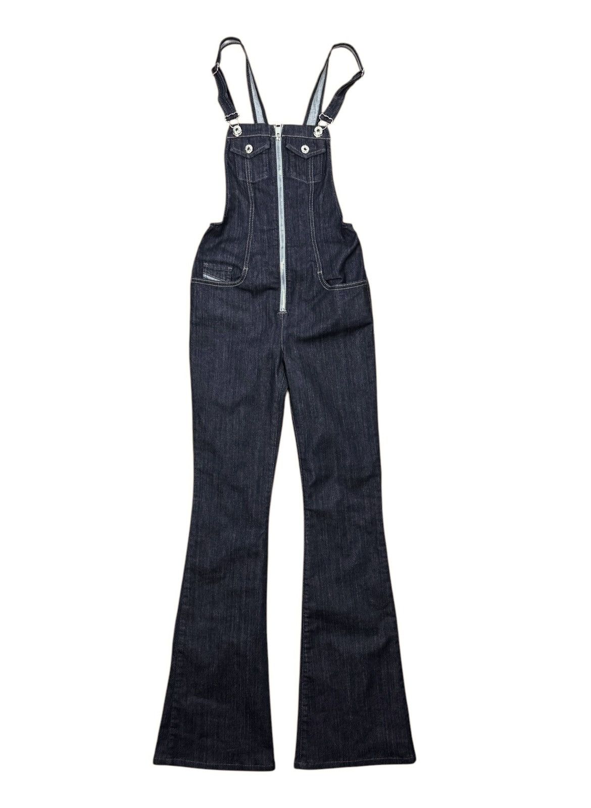 Diesel Diesel Denim Overall Jumpsuit size XXS Size 23" - 14 Thumbnail