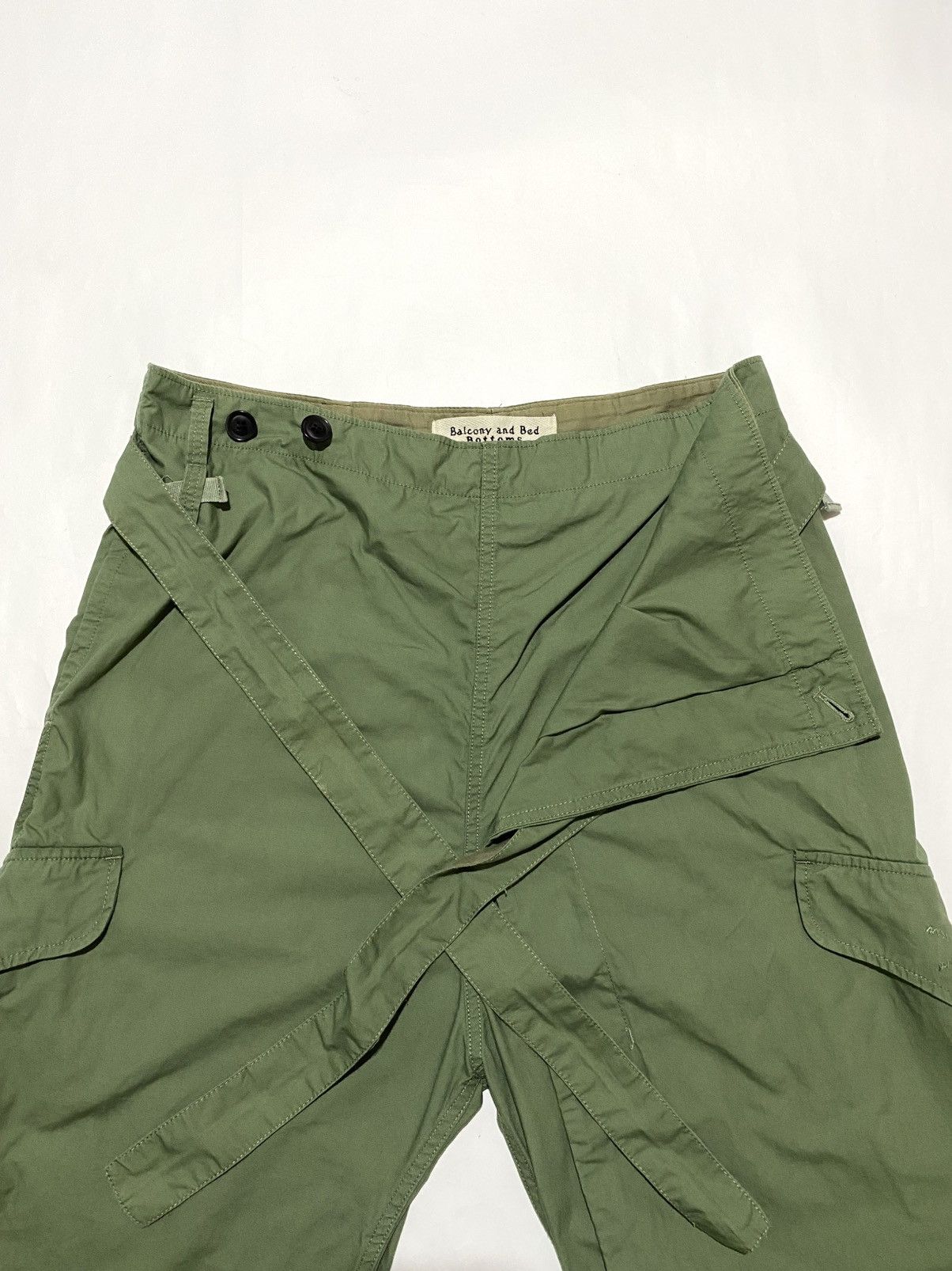 Beauty Beast × Japanese Brand × Seditionaries VERY RARE JAPANESE BRAND BALCONY AND BED BOTTOMS CARGO Size US 38 / EU 54 - 7 Thumbnail