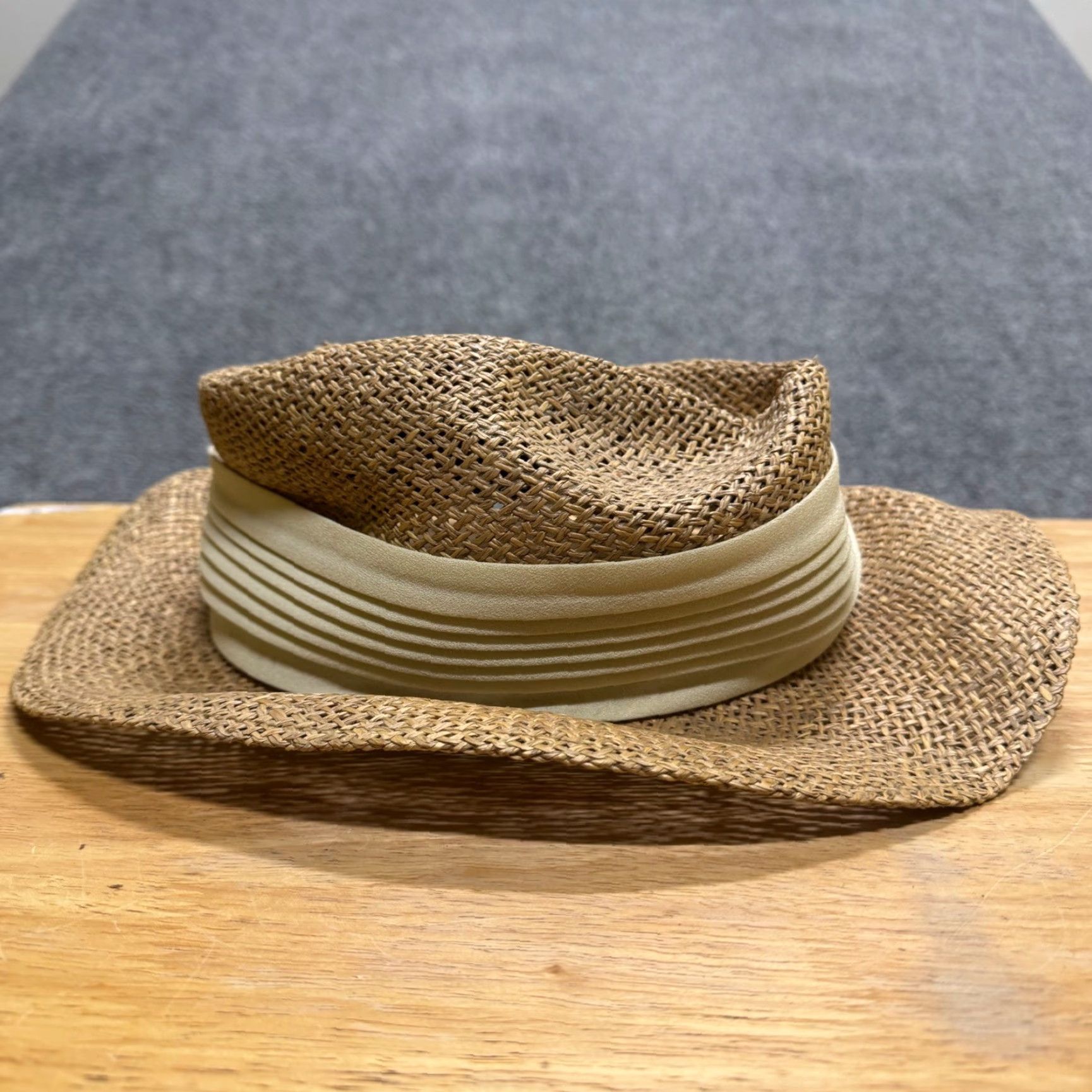 Vintage VINTAGE Dorfman Pacific Company Trilby Hat Brown Size M Hand Made DPC Size ONE SIZE - 5 Thumbnail