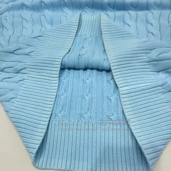Polo Ralph Lauren Polo Ralph Lauren SS25 Men's Blue Cable Knit Sweater. Size US XL / EU 56 / 4 - 6 Thumbnail