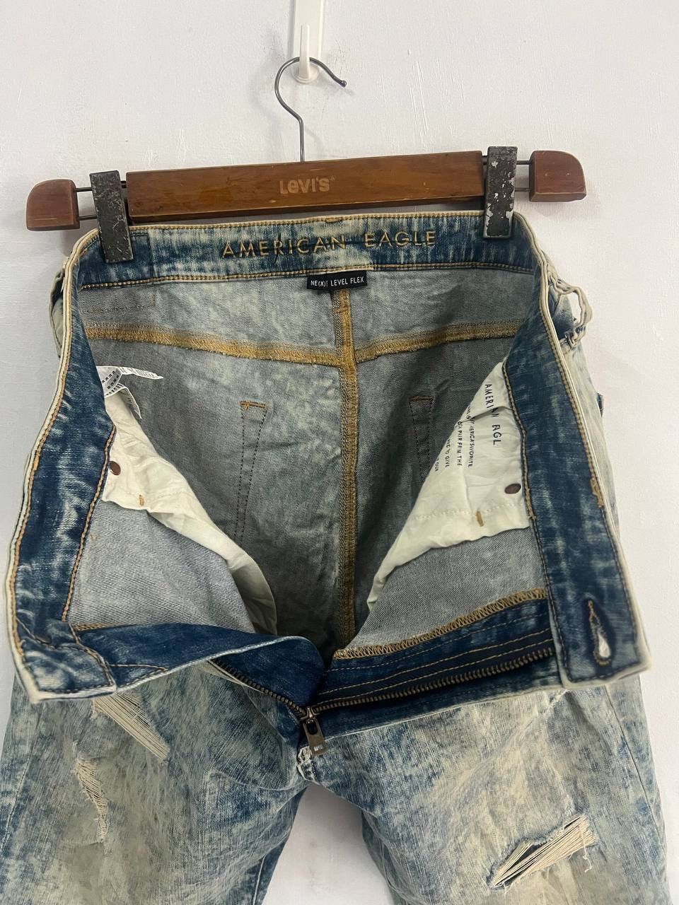 American Eagle Outfitters American Eagle Fade Rusty Distressed Denim Crop Size US 36 / EU 52 - 10 Thumbnail