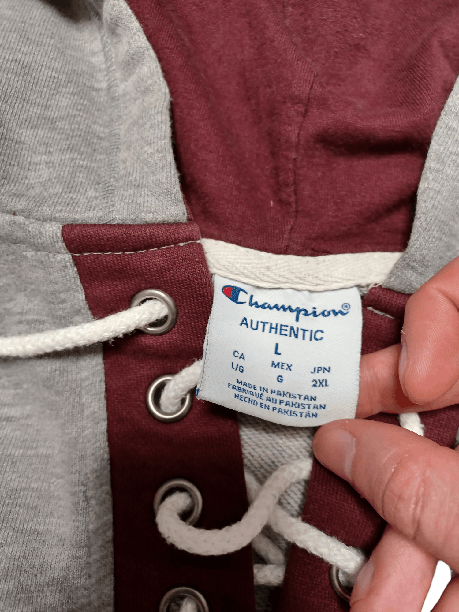 Champion MISSOURI STATE CHAMPION BIGLOGO EMBROIDERED OVERSIZE HOODIE Size US L / EU 52-54 / 3 - 4 Thumbnail